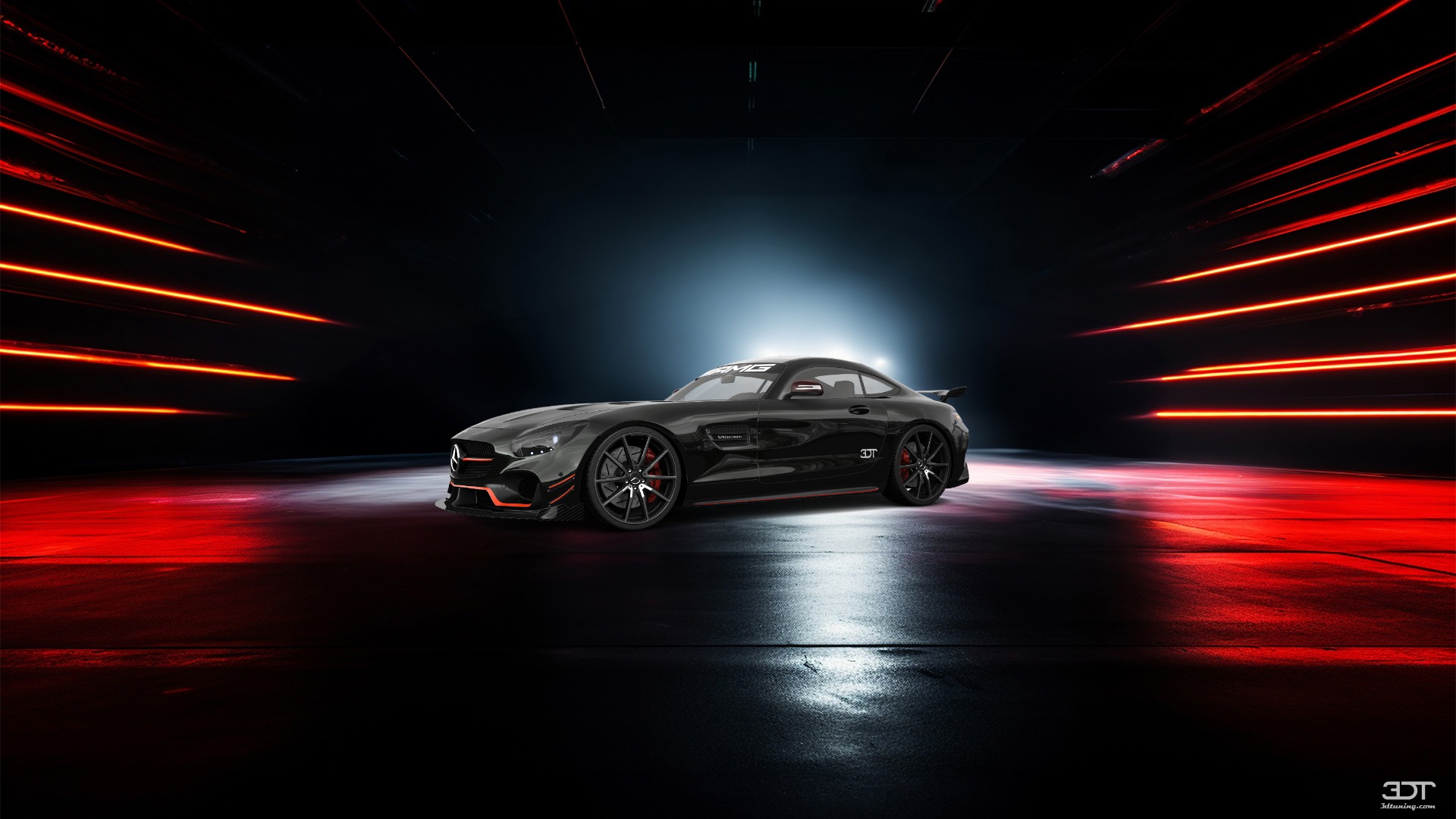 Mercedes AMG GT 2 door fastback coupe 2016 tuning
