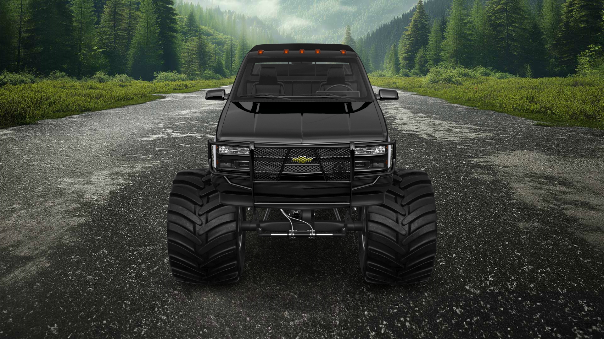 Chevrolet K3500 Extended Cab Pickup Truck 1988