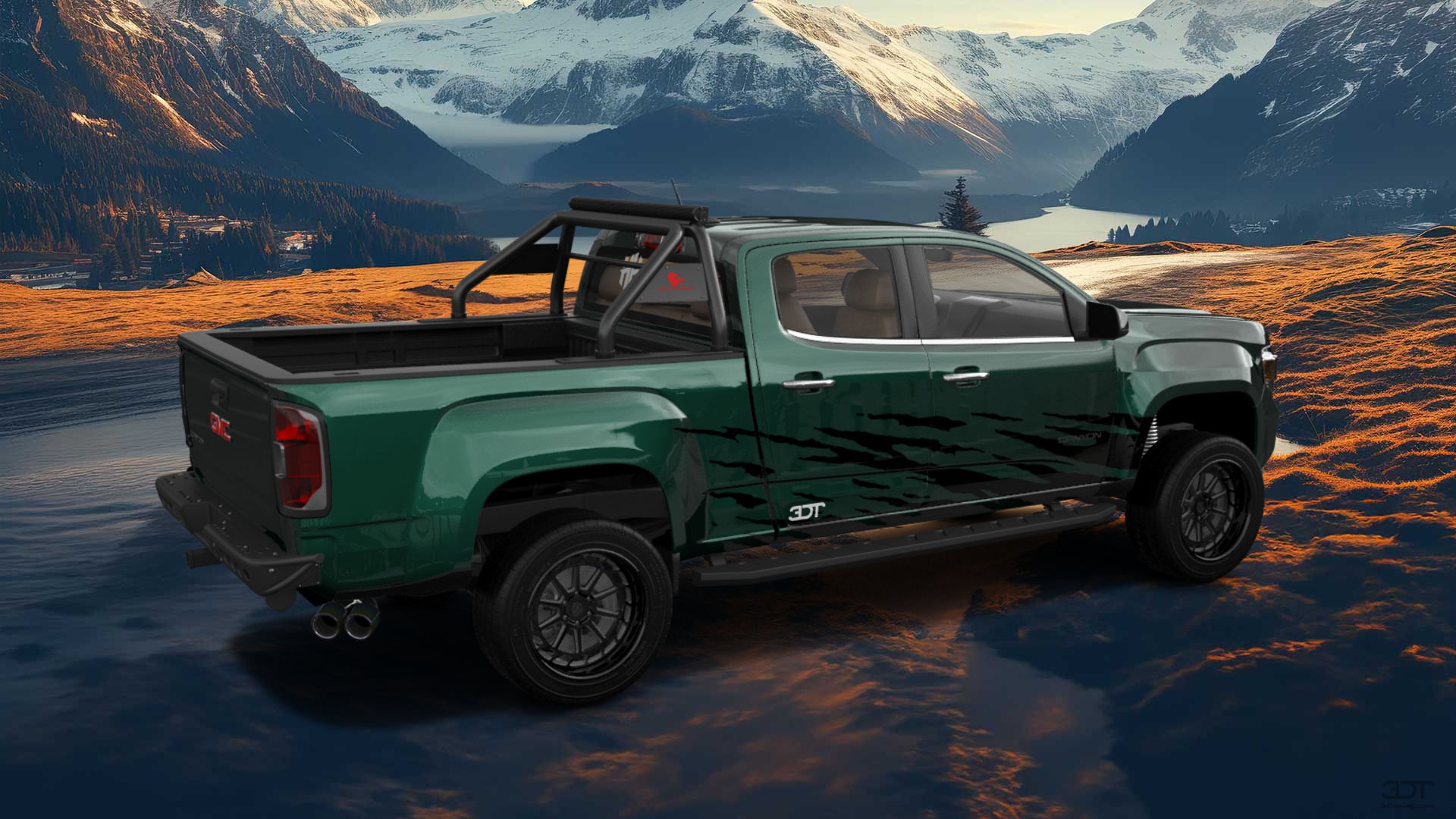 GMC Canyon Crew Cab 4 Door pickup truck 2015 tuning