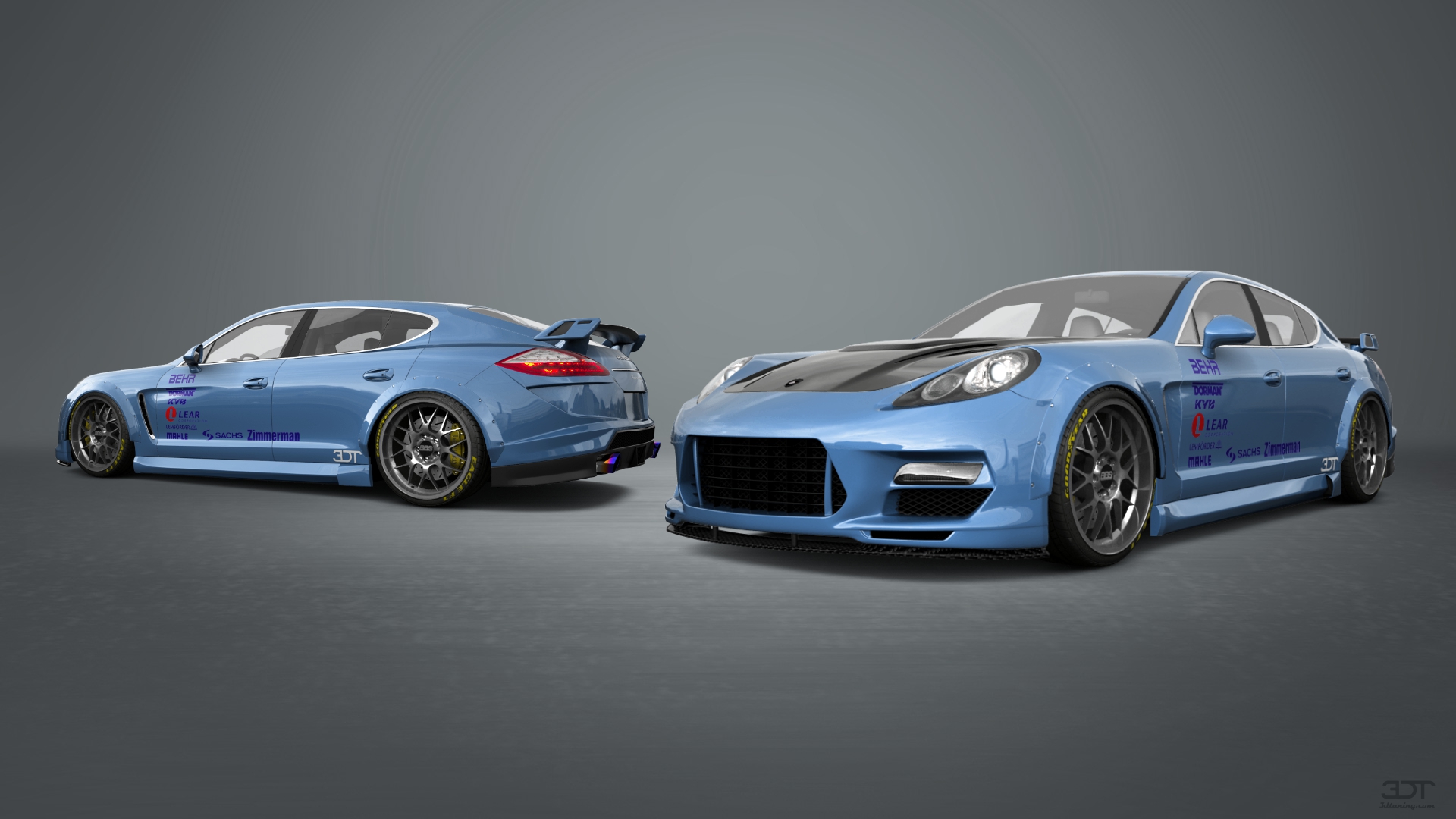 Porsche Panamera 4 door fastback saloon 2011