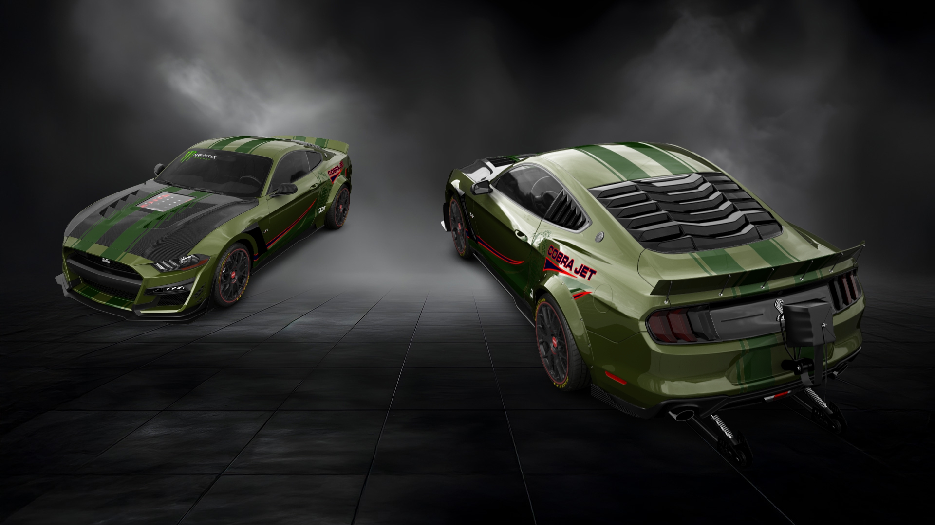 Ford Mustang Ecoboost 2 Door Coupe 2018 tuning