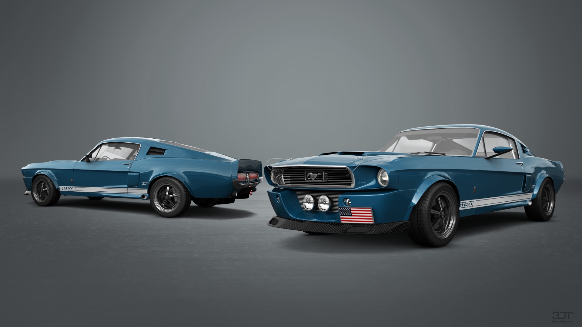 Mustang GT500 2 Door Coupe 1968