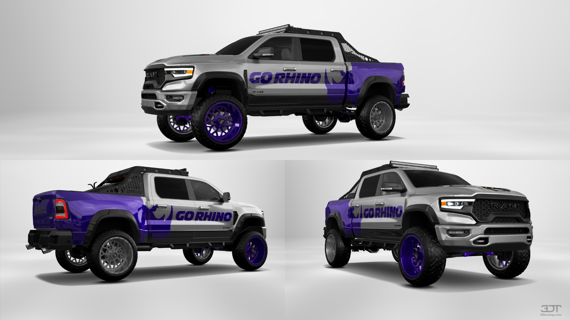 Dodge Ram 1500 TRX 4 Door pickup truck 2021 tuning