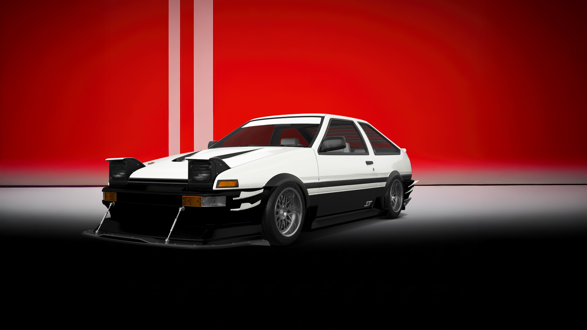 Toyota AE86 3 Door Hatchback 1985 tuning