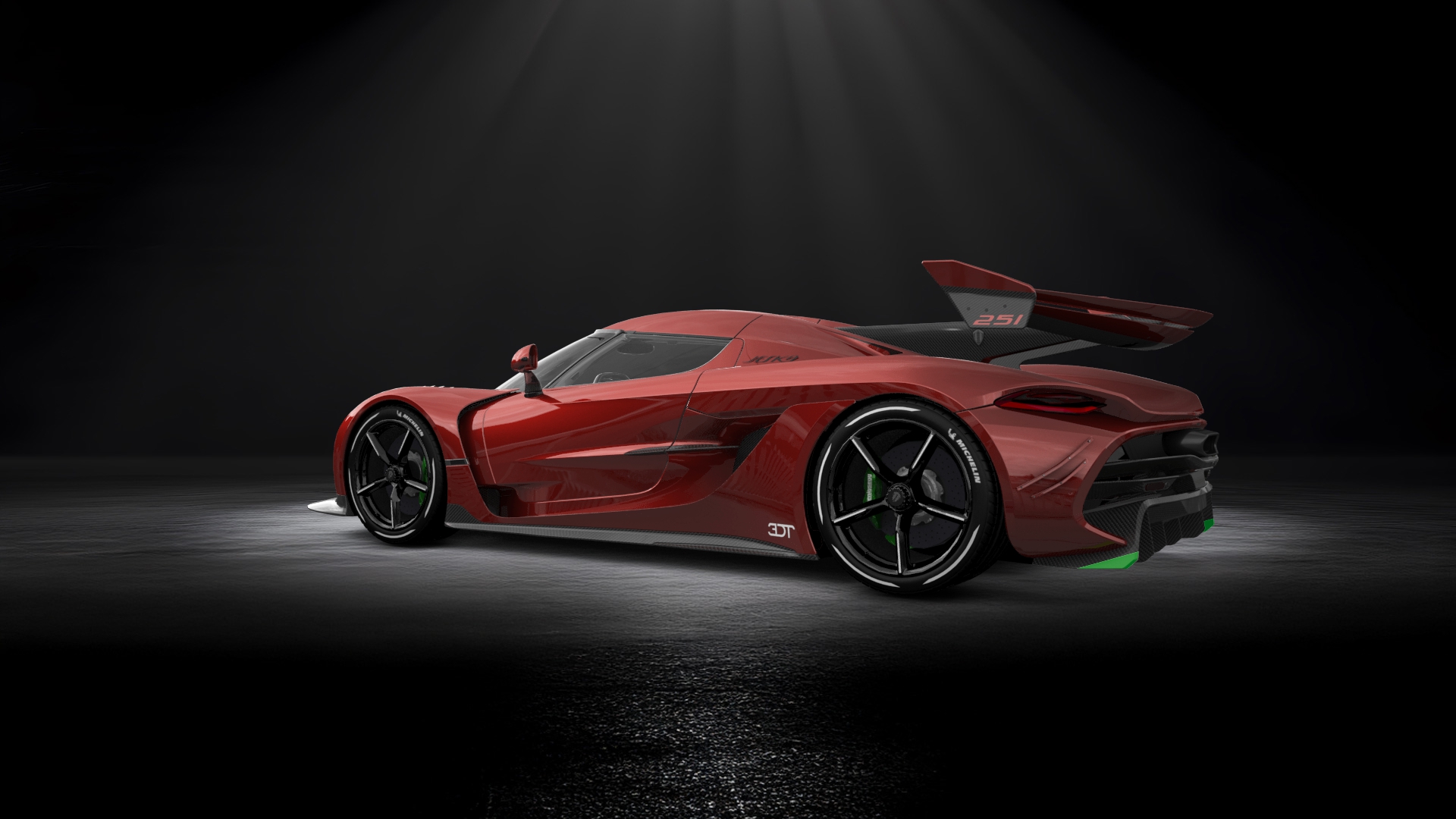 Koenigsegg Jesko 2 door targa top 2020