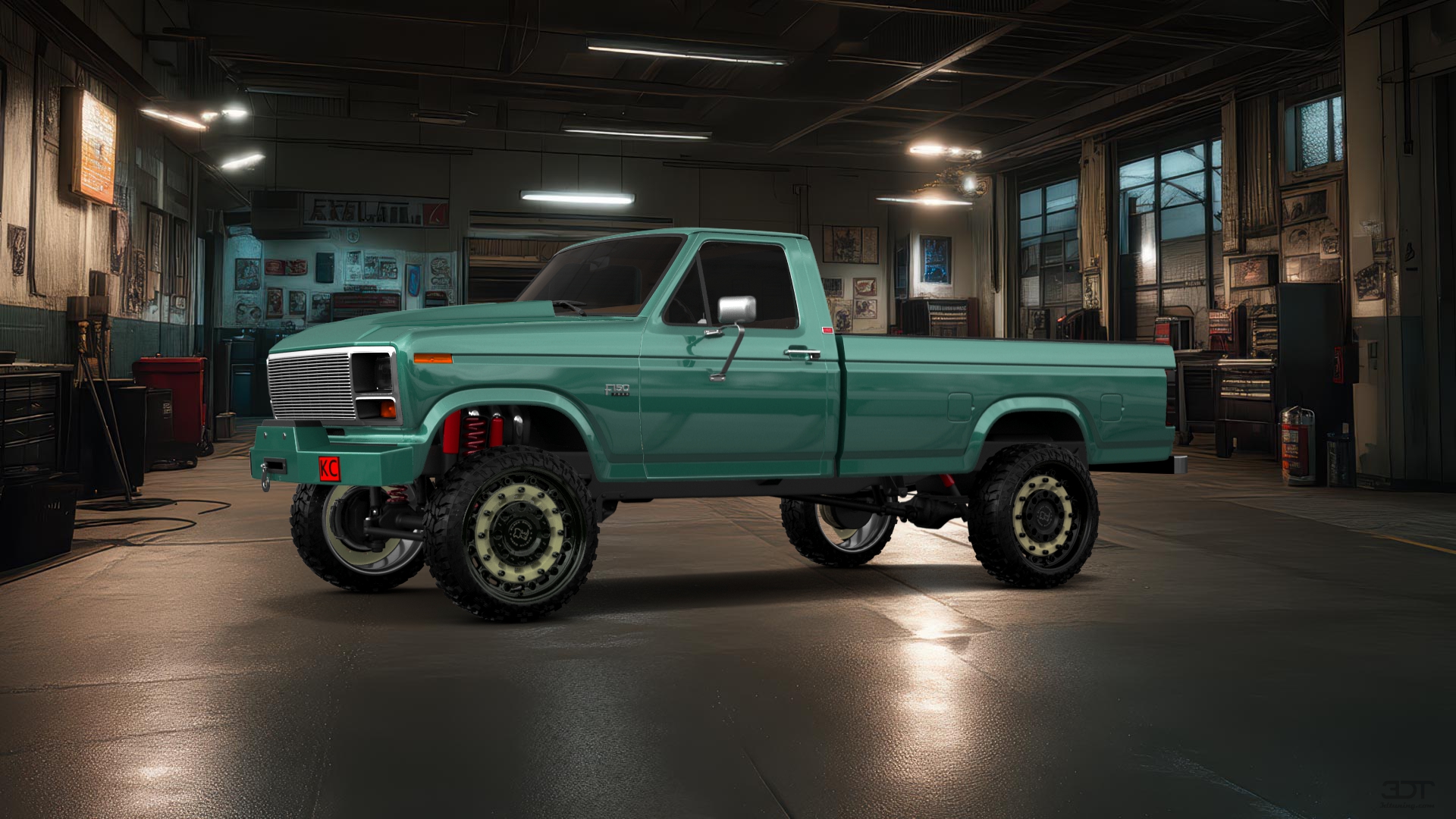Ford F-150 2 Door pickup truck 1986
