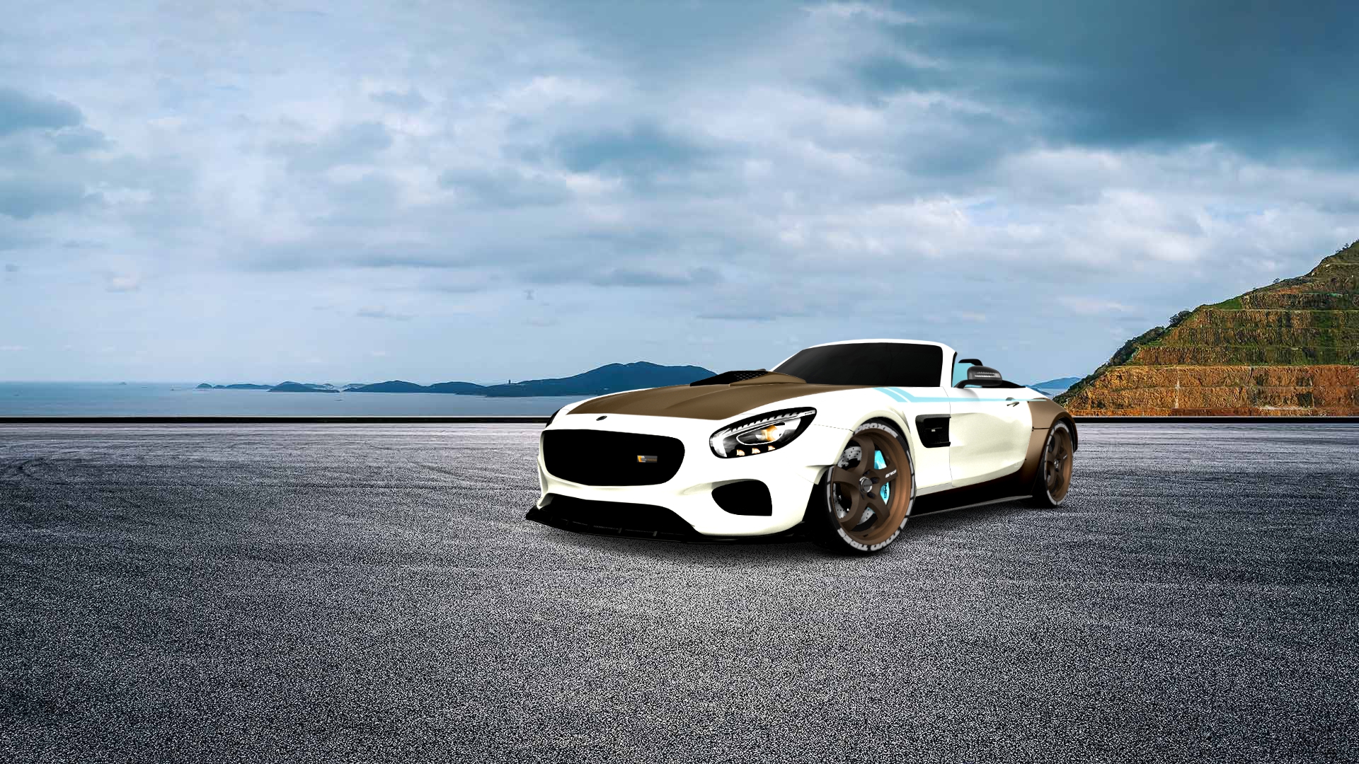 Mercedes AMG GT 2 Door Convertible 2016 tuning