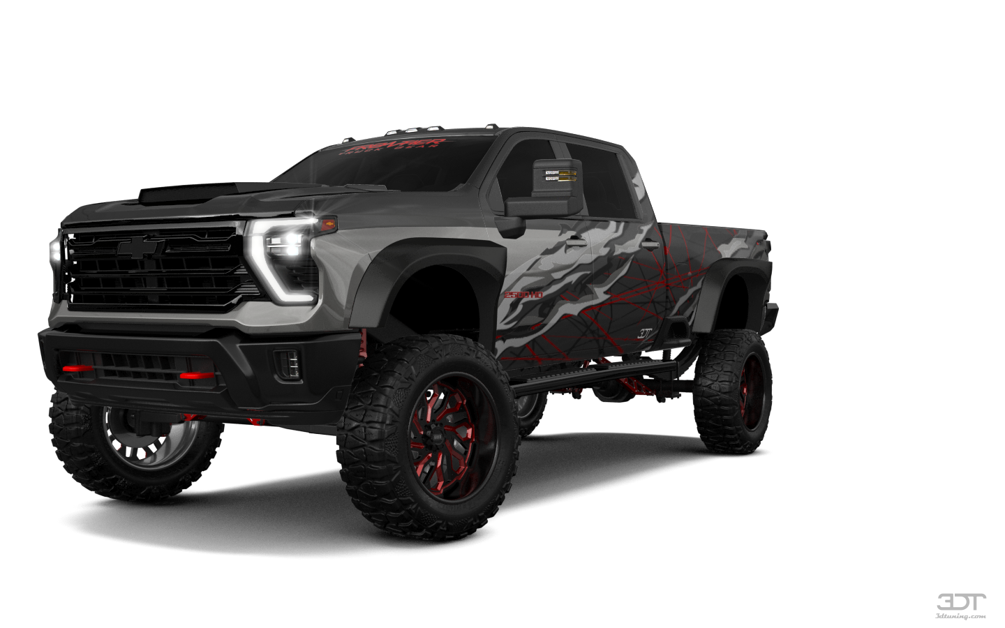 Tuning Chevrolet Silverado 2500 HD 4 Door pickup truck 2024