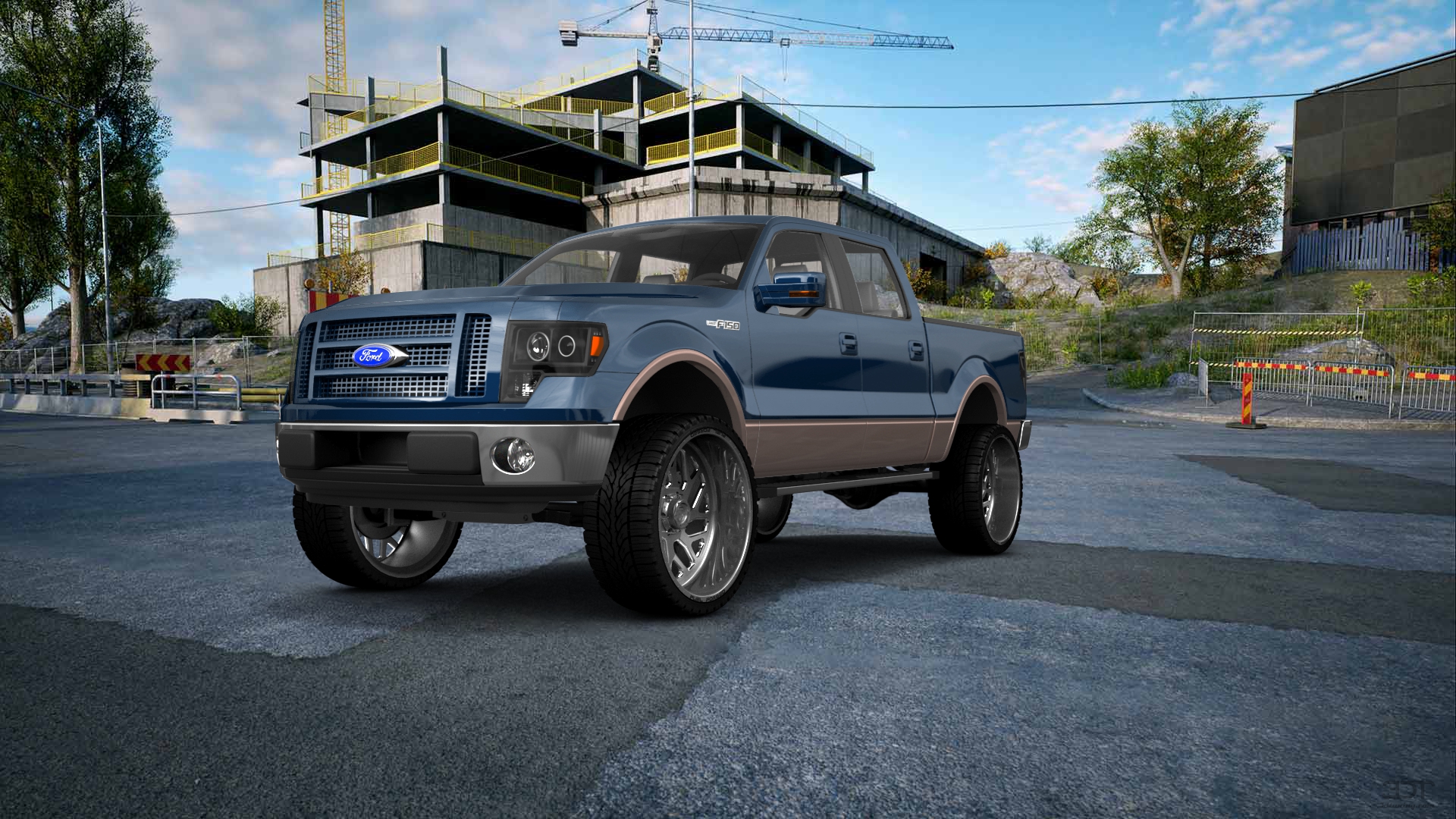 Ford F-150 Crew Cab 4 Door pickup truck 2013 tuning