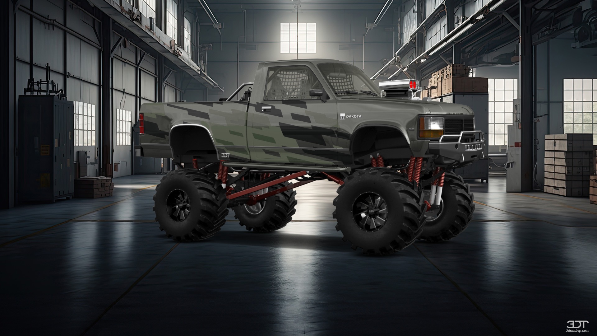 Dodge Dakota Regular Cab 2 Door pickup truck 1987 tuning