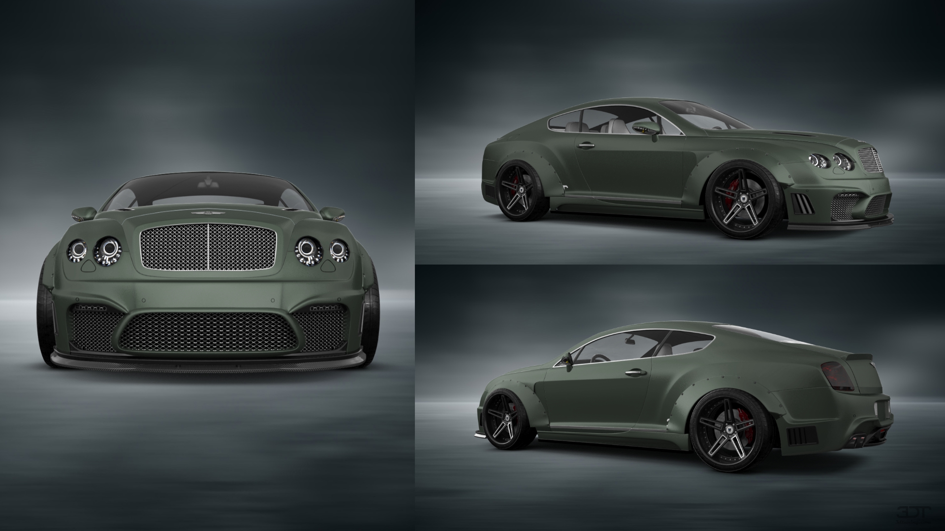 Bentley Continental GT Fastback 2005 tuning