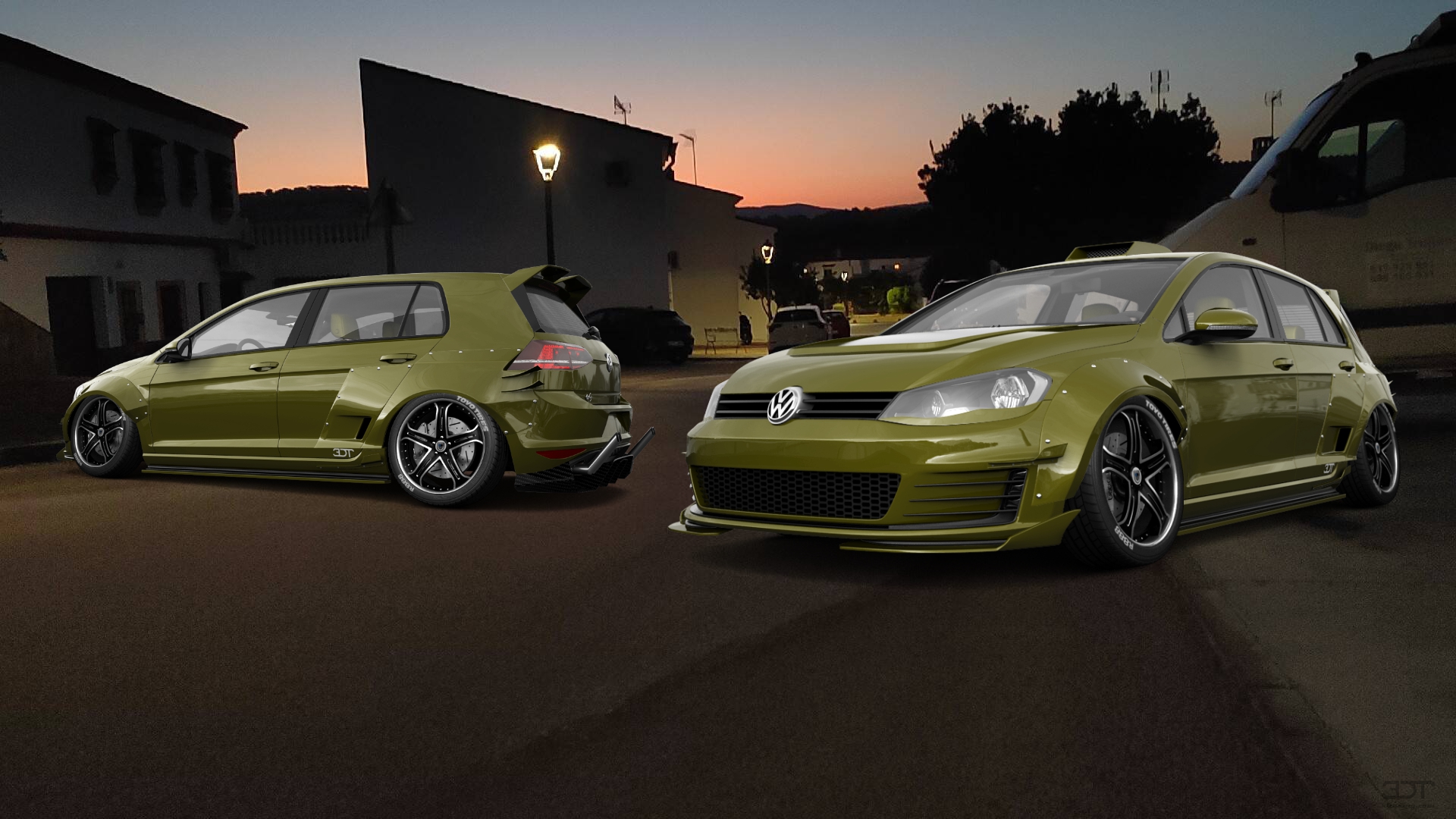 Volkswagen Golf 7 5 Door Hatchback 2013 tuning