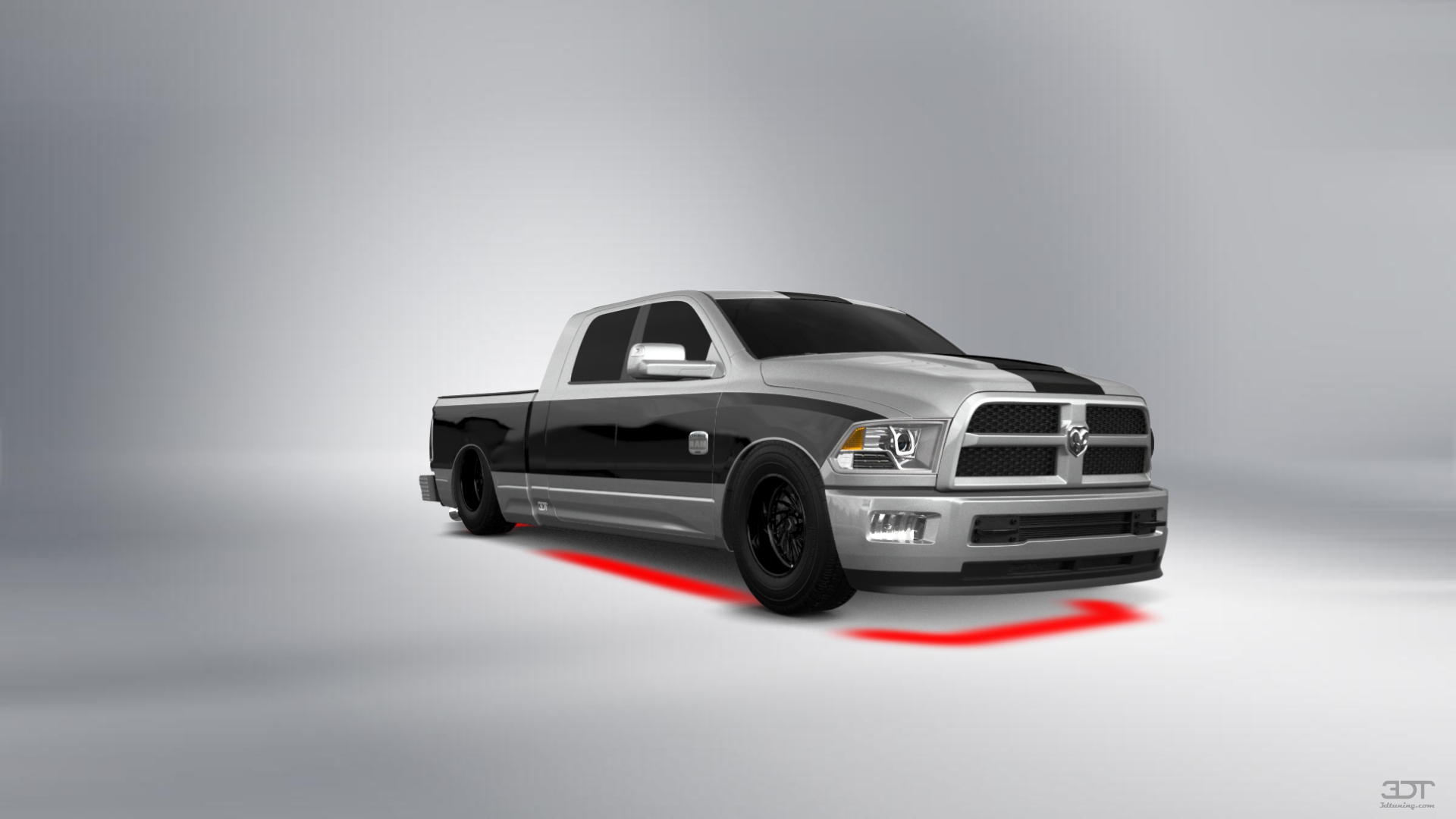 Dodge Ram 2500 Mega Cab 6.4 ft box 4 Door pickup truck 2010