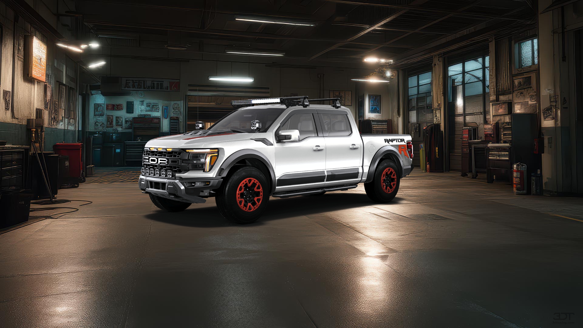 Ford F-150 Raptor 4 Door pickup truck 2024 tuning