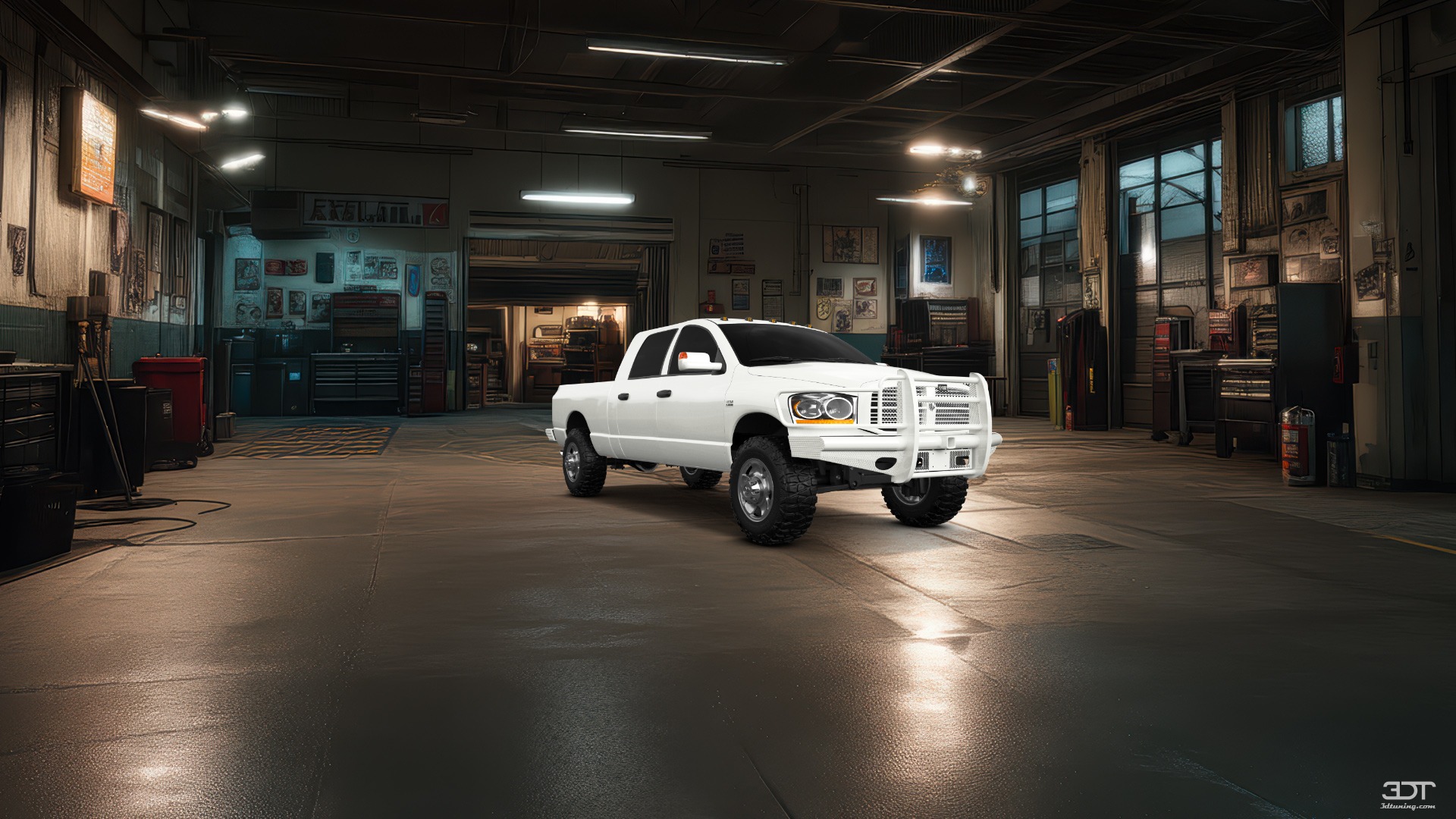 Dodge Ram 2500 4 Door pickup truck 2007 tuning