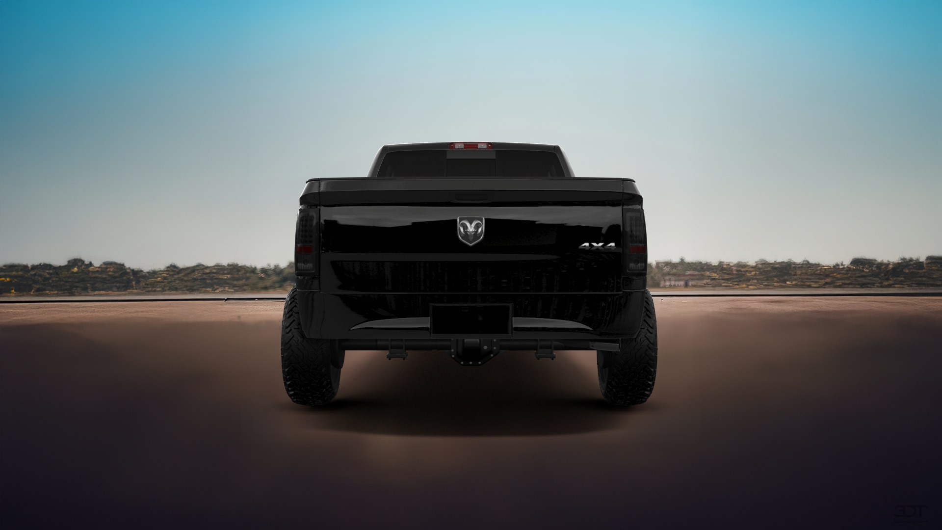 Dodge Ram 2500 Mega Cab 6.4 ft box 4 Door pickup truck 2010 tuning