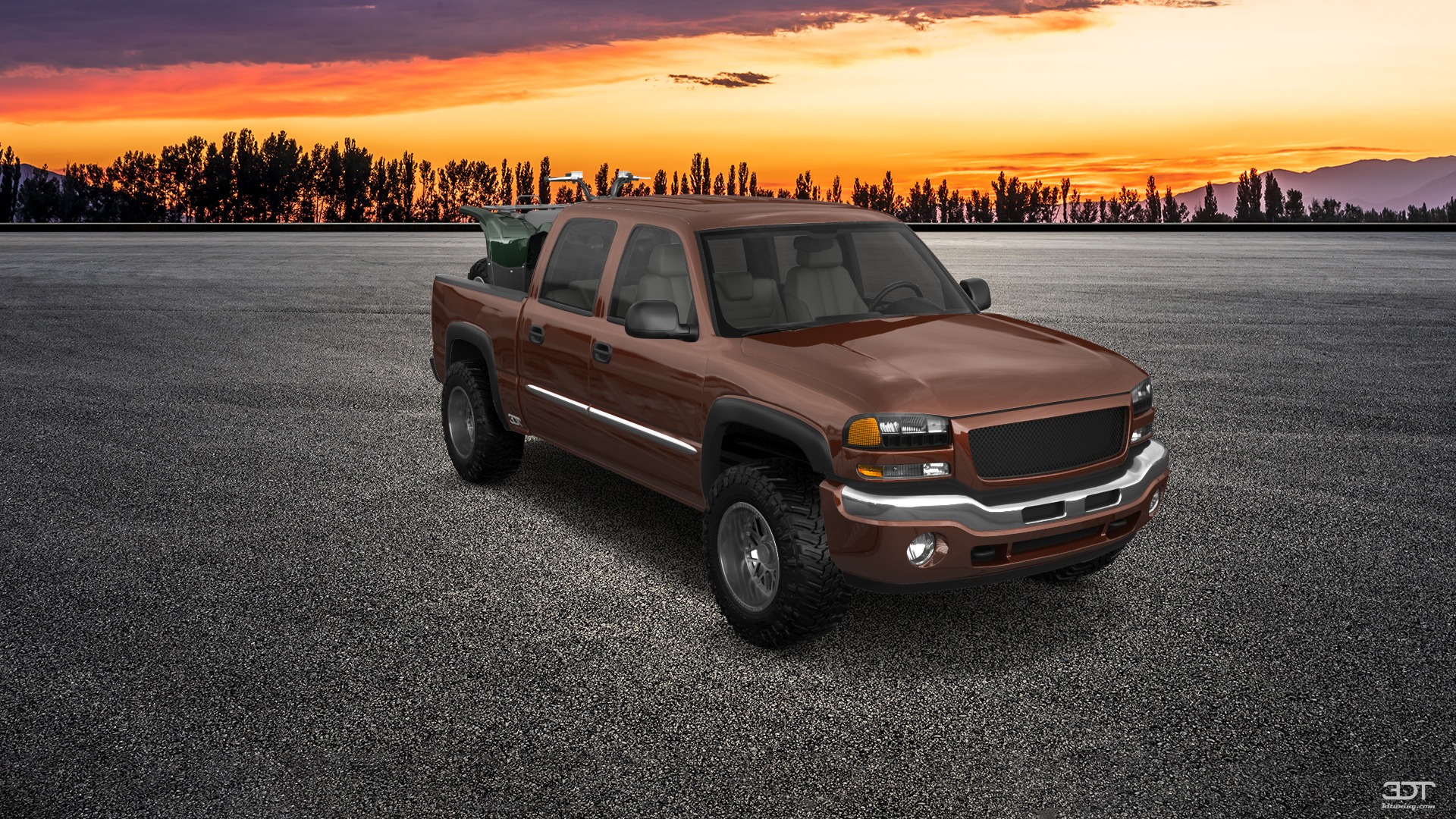 GMC Sierra 1500 Crew Cab Pickup Truck 2000