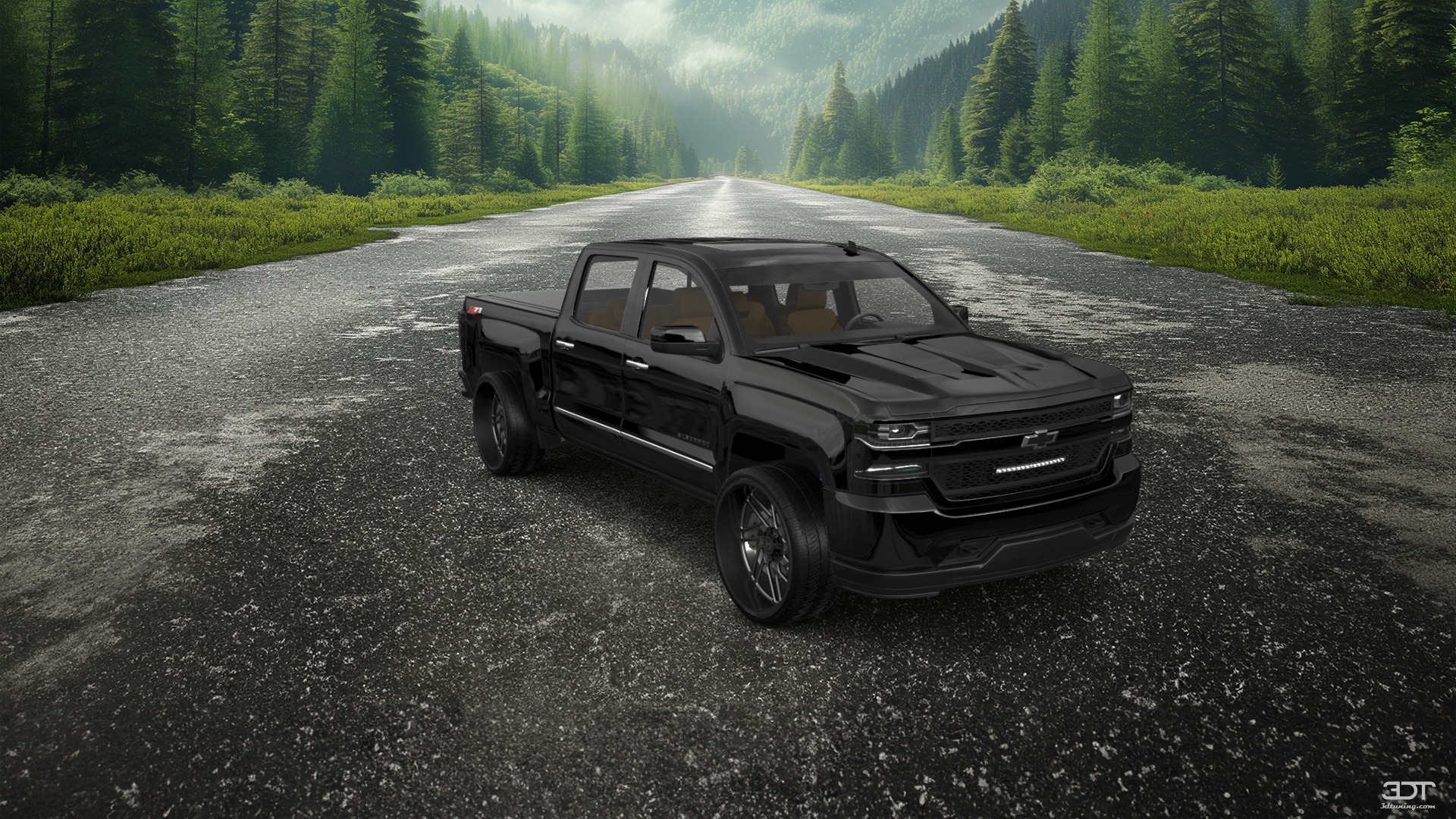 Chevrolet Silverado 1500 4 Door pickup truck 2016 tuning