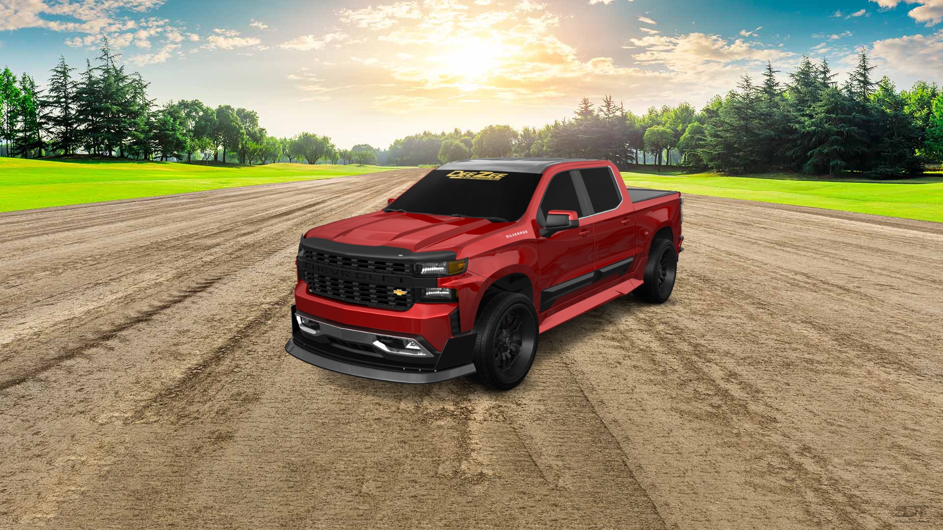 Chevrolet Silverado 1500 4 Door pickup truck 2019 tuning