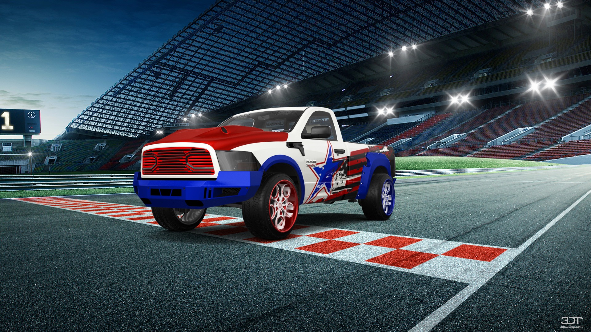 Dodge Ram 1500 6.4' box Regular Cab 2 Door pickup truck 2009 tuning