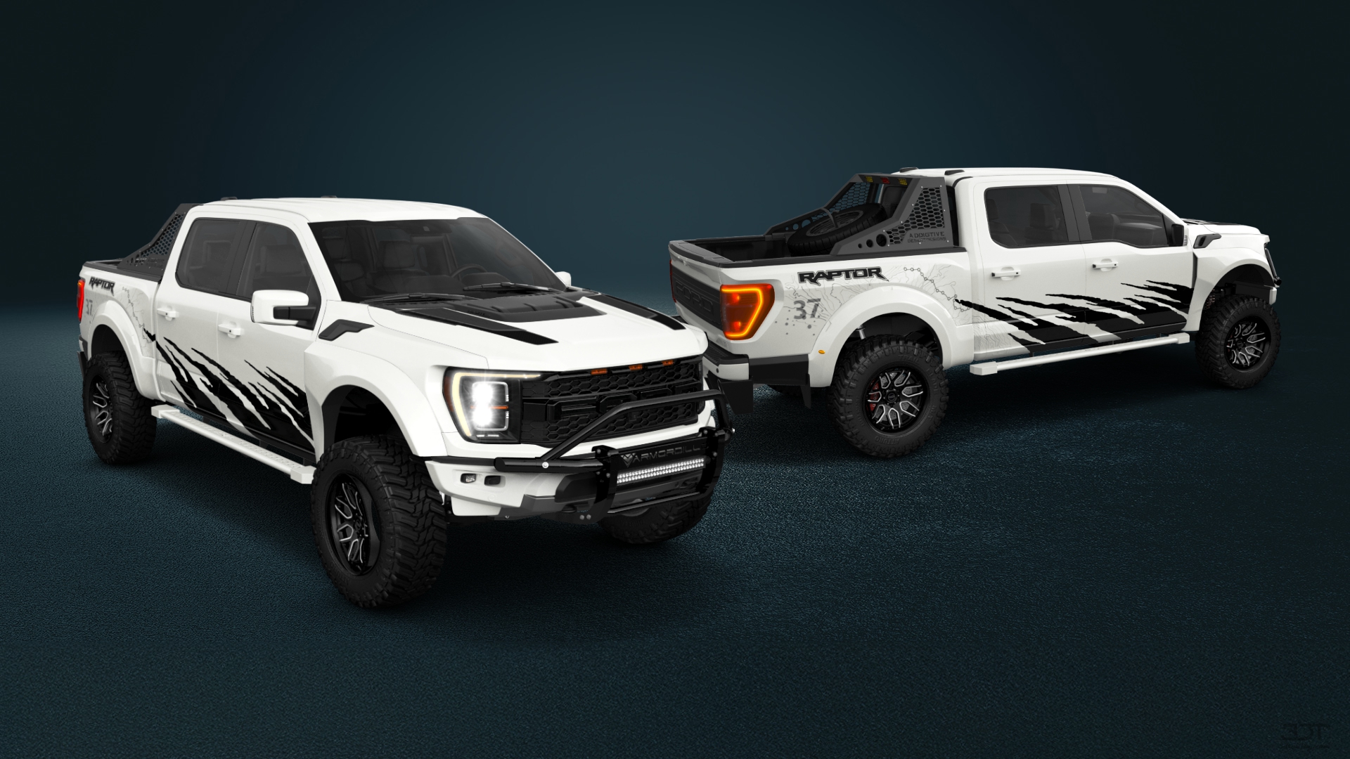 Ford F-150 Raptor 4 Door pickup truck 2021 Images