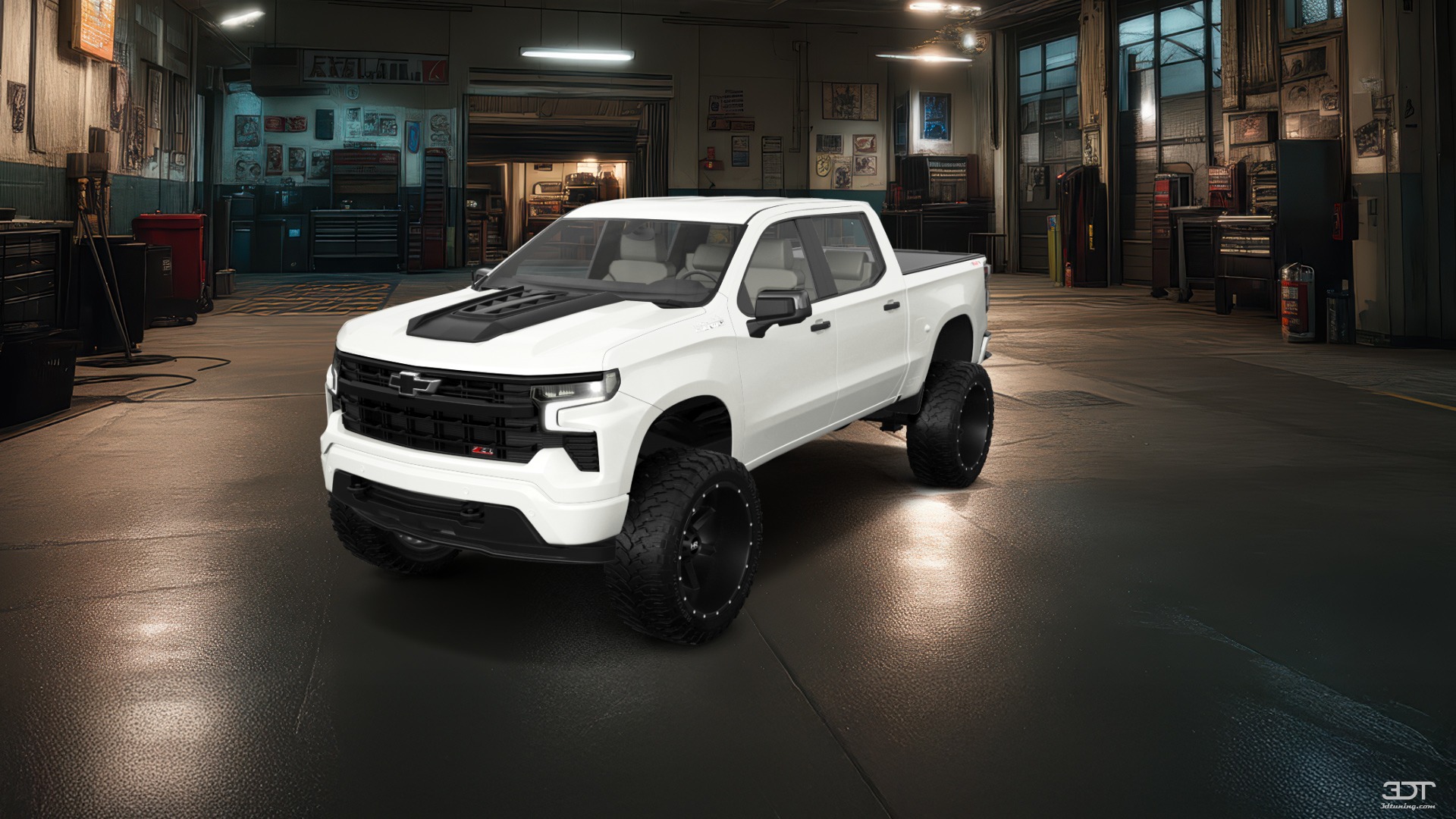 Chevrolet Silverado 1500 Crew Cab 5.8 ft box 4 Door pickup truck 2023 tuning