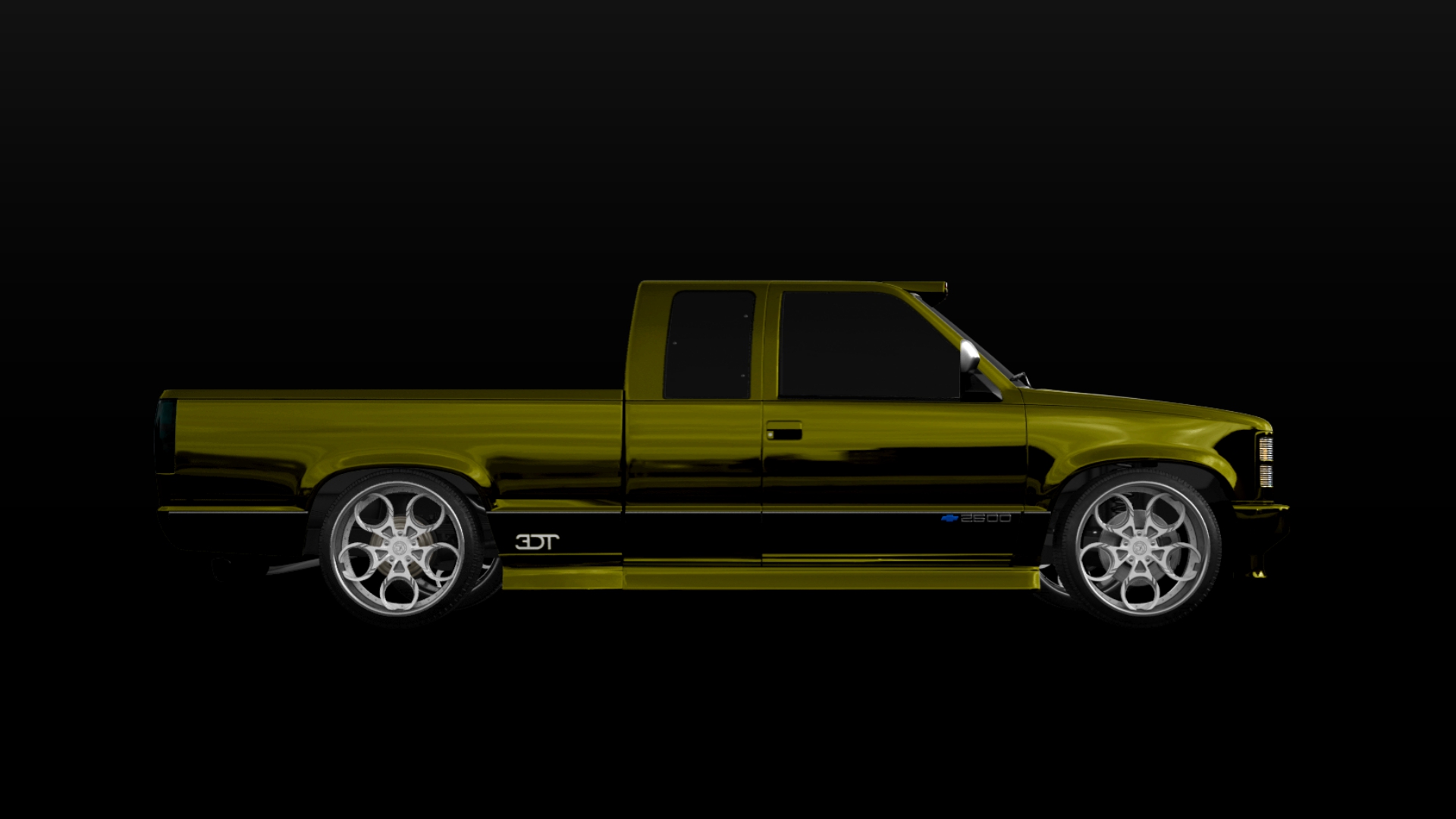 Chevrolet K2500 Extended Cab Pickup 1989