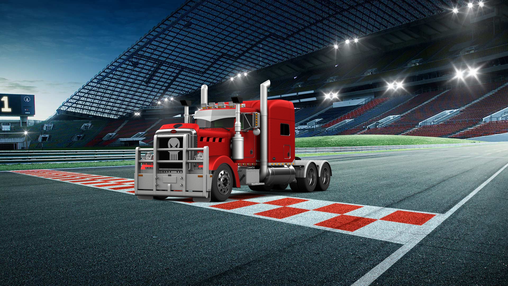 Peterbilt 359 Truck 1987