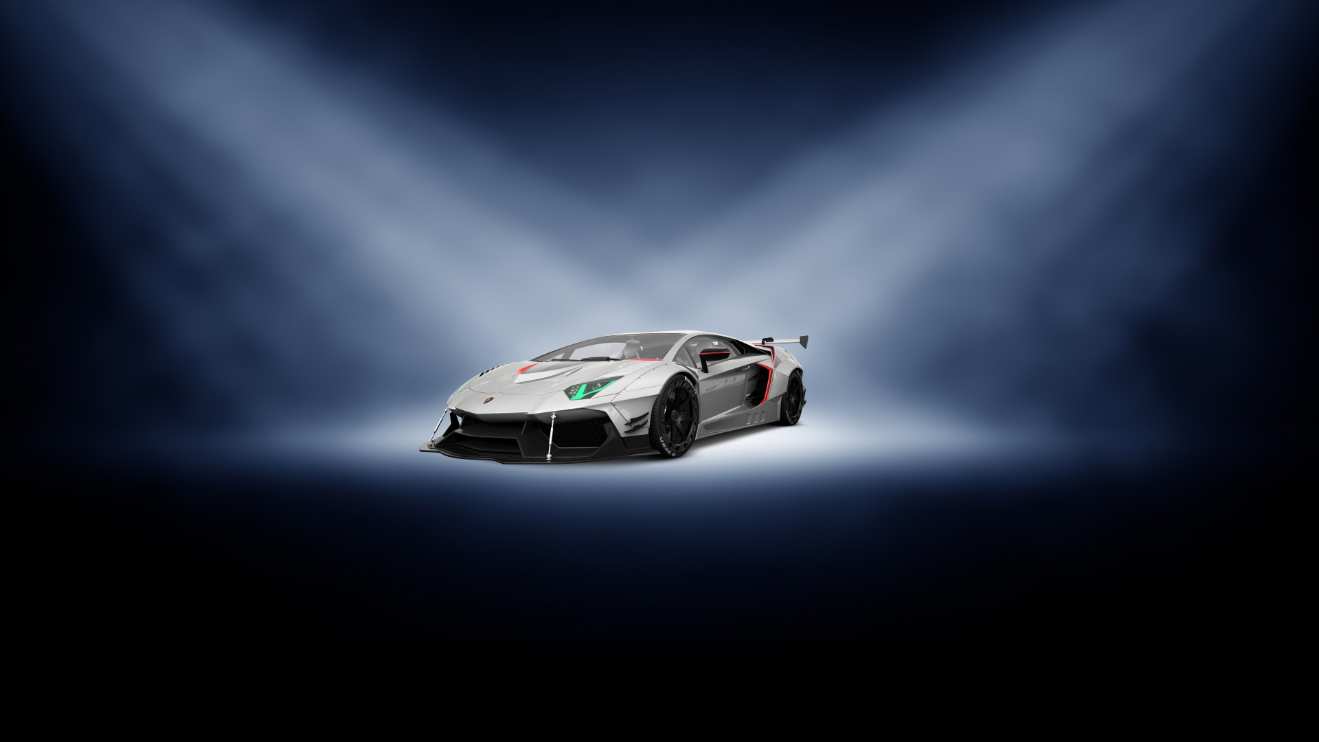 Lamborghini Aventador 2 Door Coupe 2012 tuning