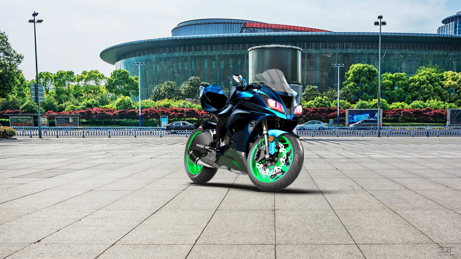 Kawasaki Ninja ZX 6R Sport Bike 2015