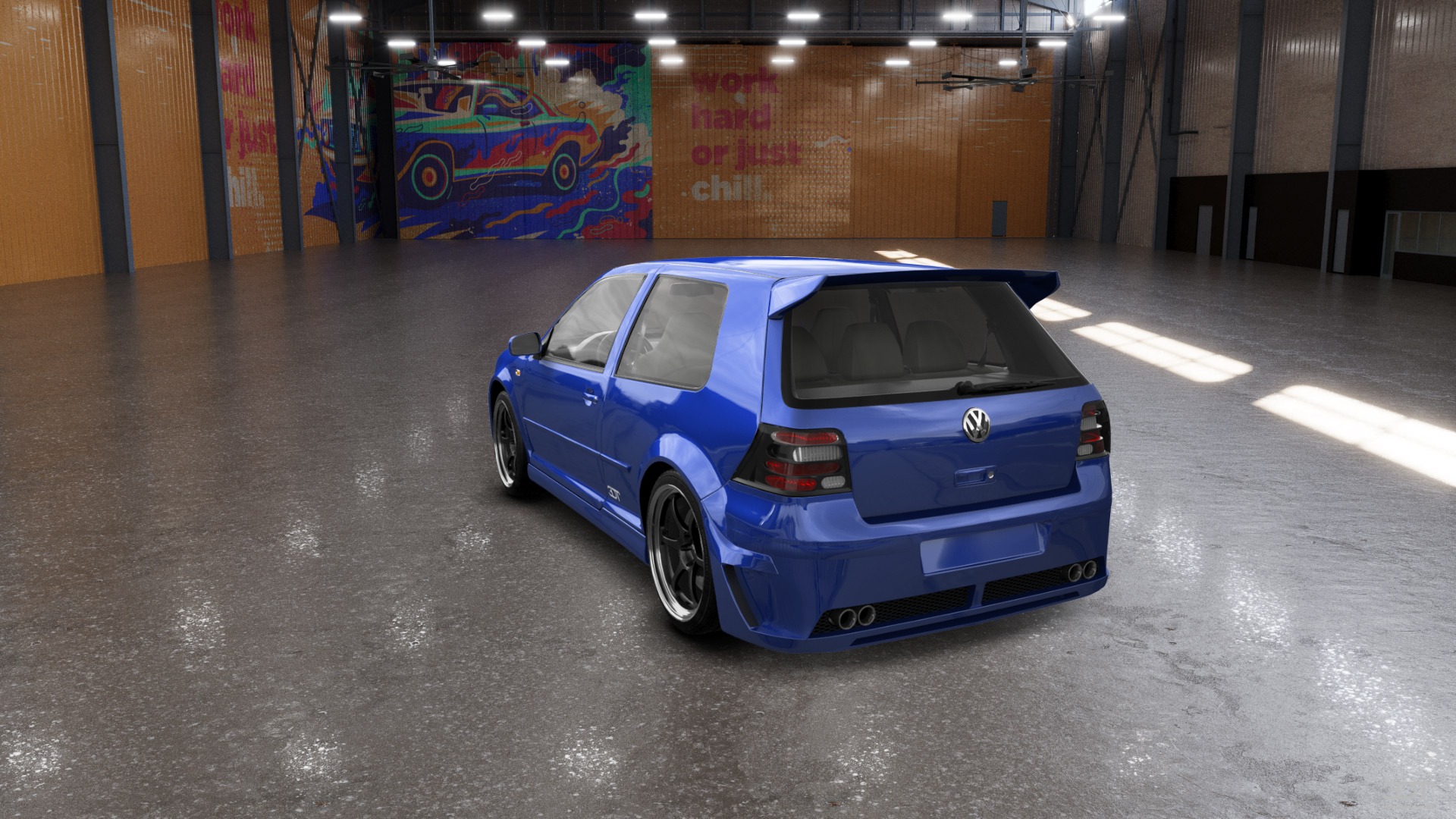 Volkswagen Golf 4 (mk4) 3 Door Hatchback 1997 tuning