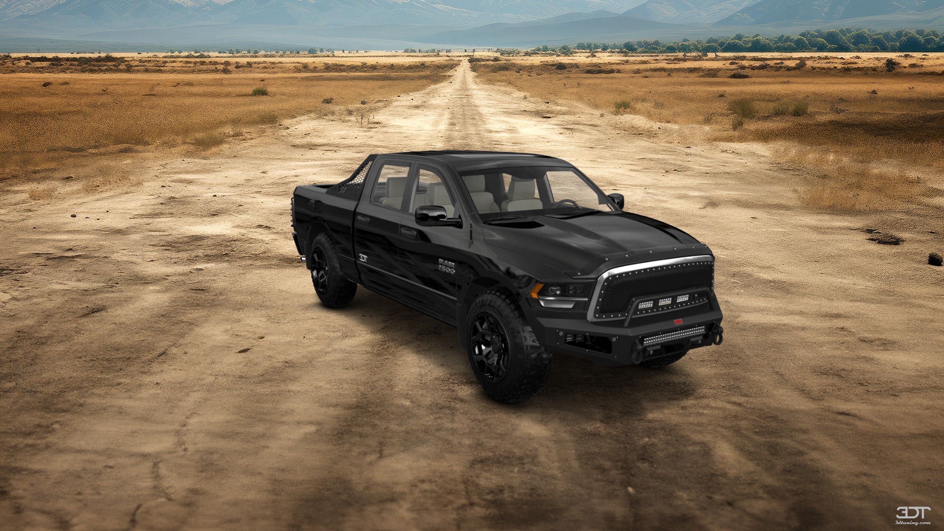 Dodge Ram 1500 Crew Cab 6.4 ft box 4 Door pickup truck 2009
