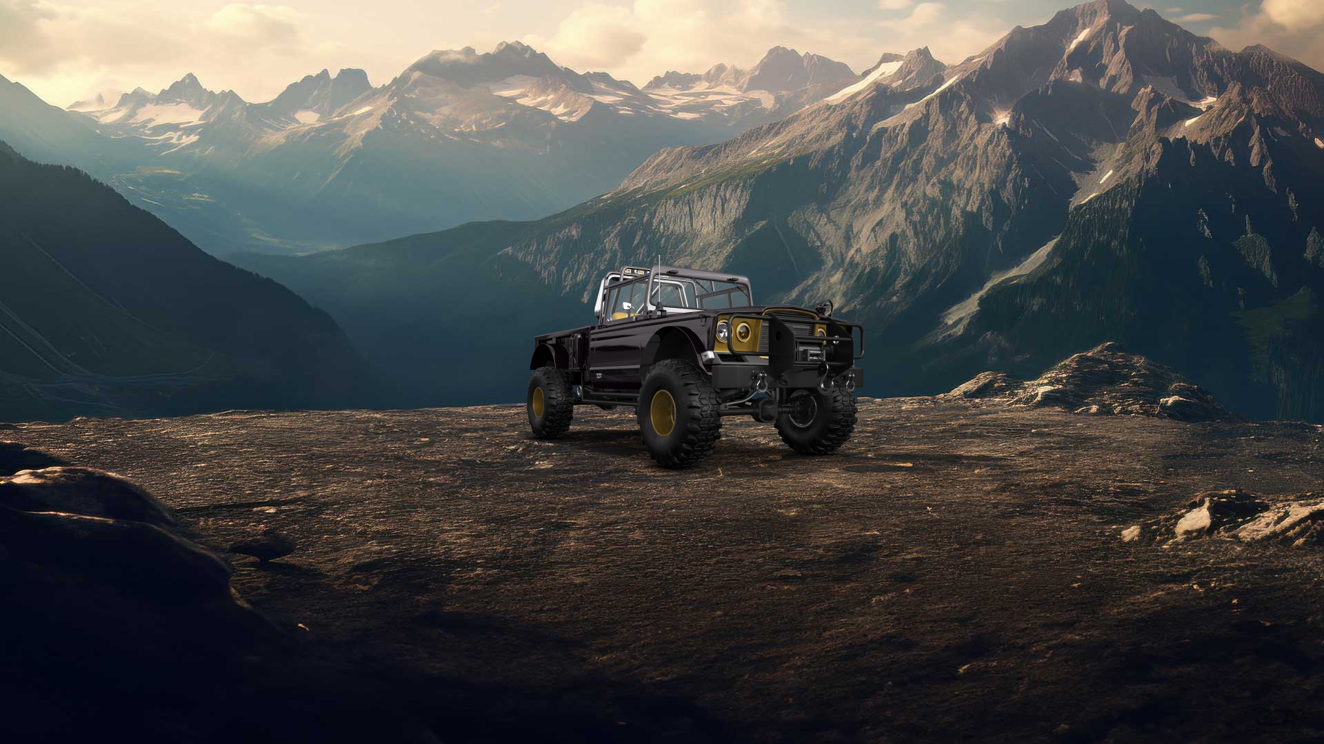 Jeep Kaiser M715 2 Door pickup truck 1968