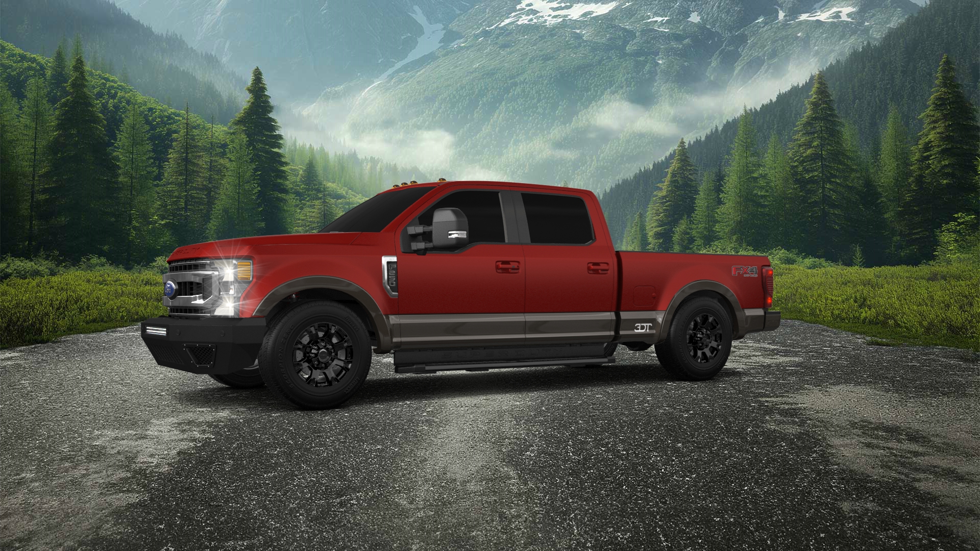 Ford F-250 4 Door pickup truck 2021