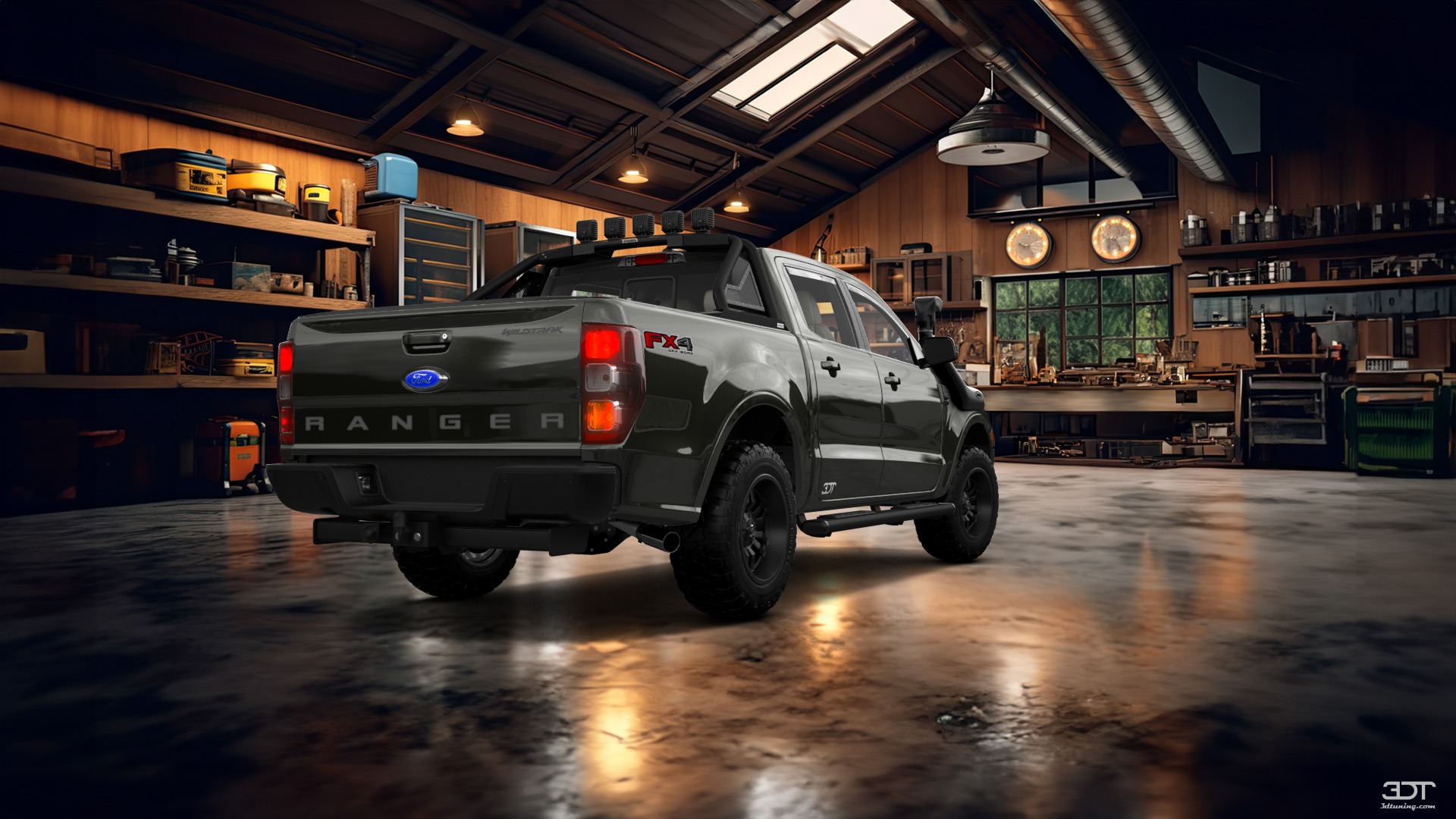Ford Ranger 4 Door pickup truck 2019 tuning