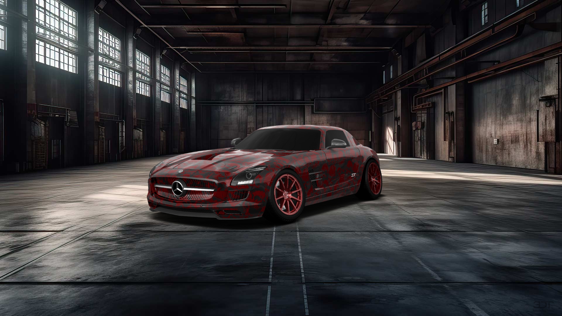 Mercedes SLS 2 Door Coupe 2011 tuning