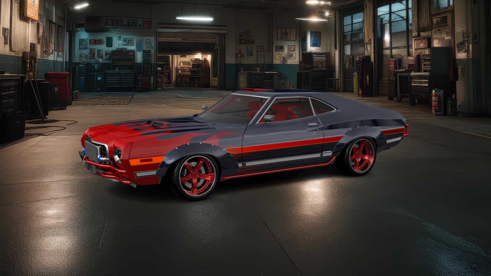 Ford Gran Torino Sport 2 Door Hardtop 1972 tuning