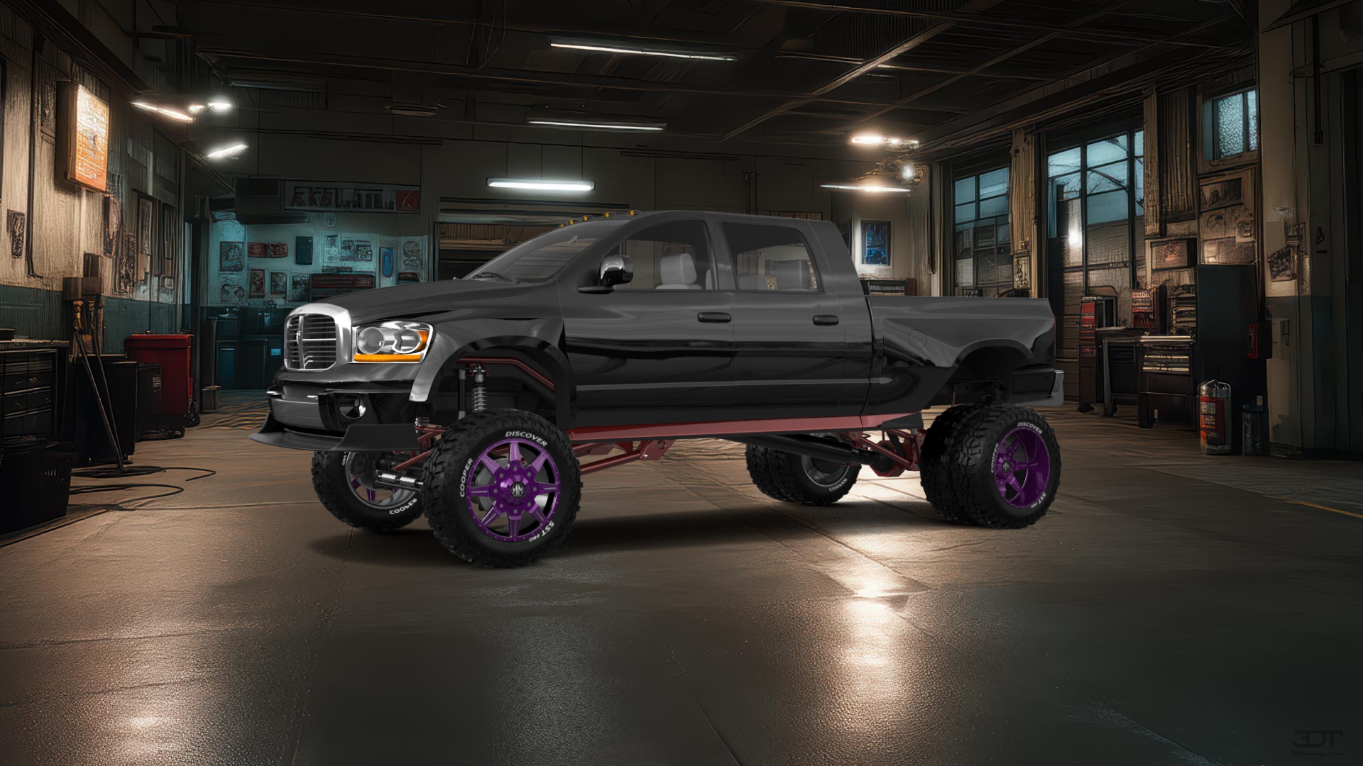 Dodge Ram 3500 Dually 4 Door pickup truck 2007 tuning
