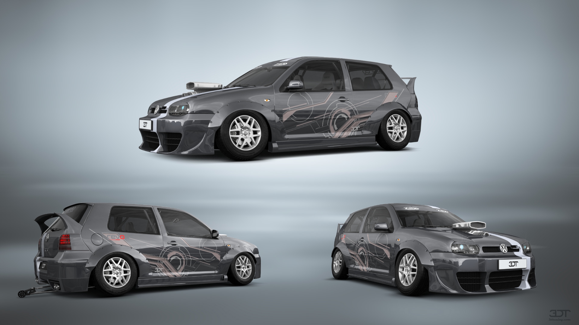 Volkswagen Golf 4 (mk4) 3 Door Hatchback 1997 tuning