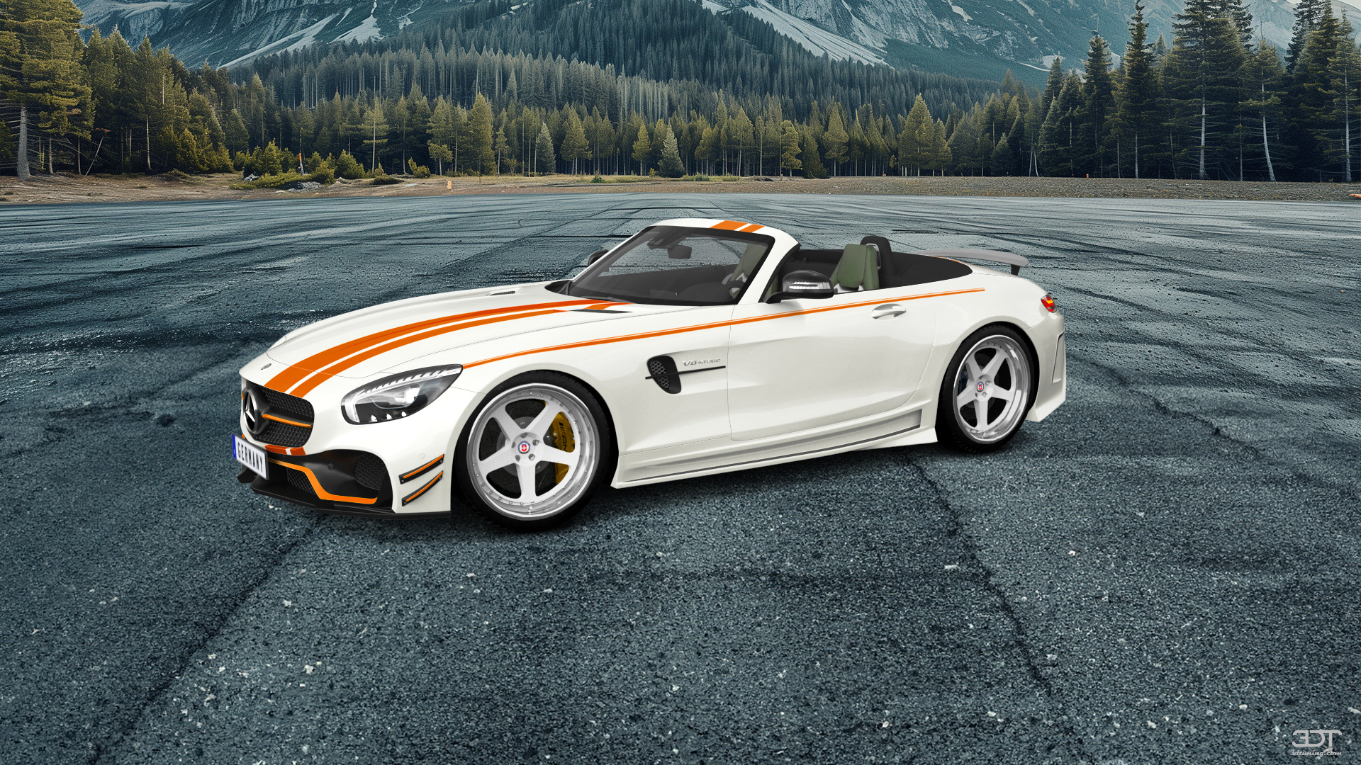 Mercedes AMG GT 2 Door Convertible 2016 tuning