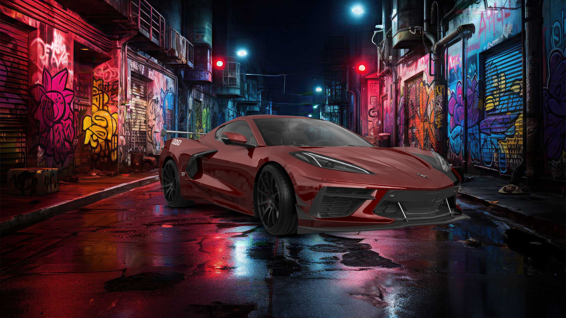 Chevrolet Corvette 2 door targa top 2020