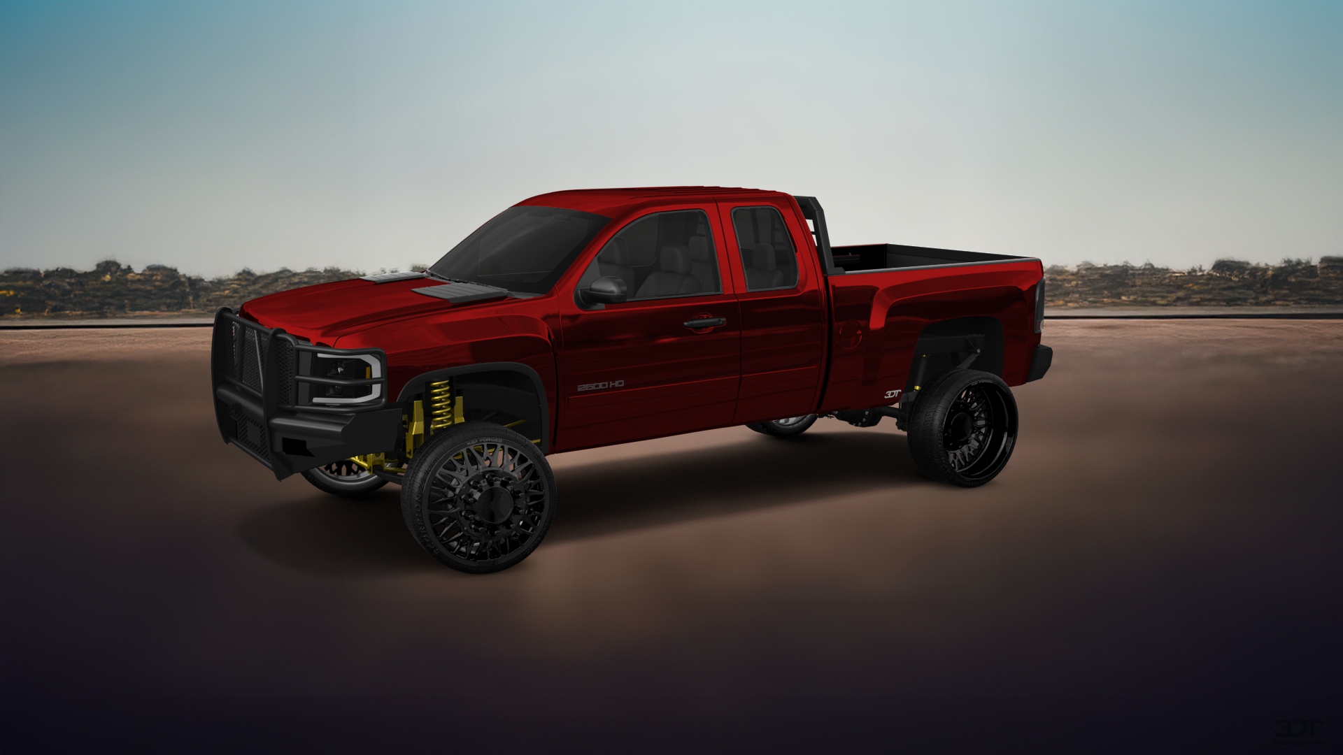 Chevrolet Silverado 2500 HD Extended Cab Pickup Truck 2007 tuning