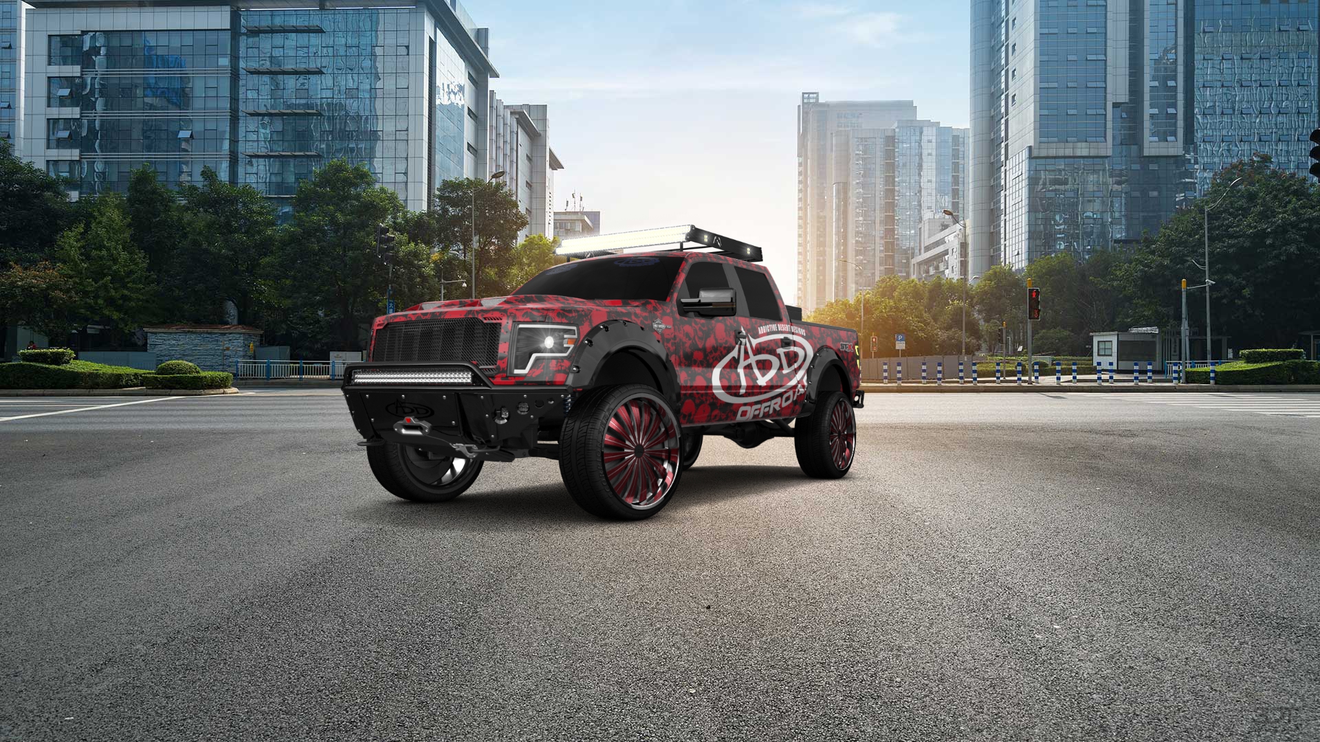 Ford F-150 Crew Cab 4 Door pickup truck 2013 tuning