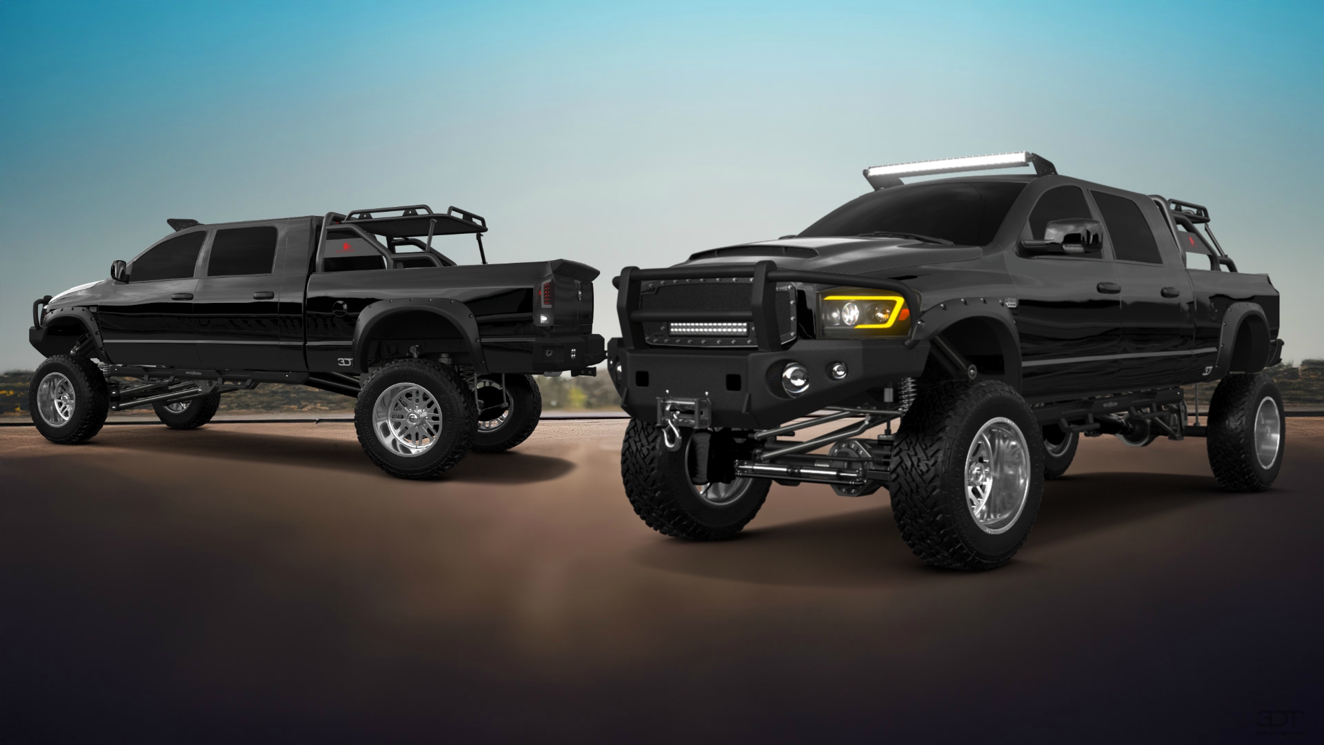 Dodge Ram 2500 4 Door pickup truck 2007 tuning