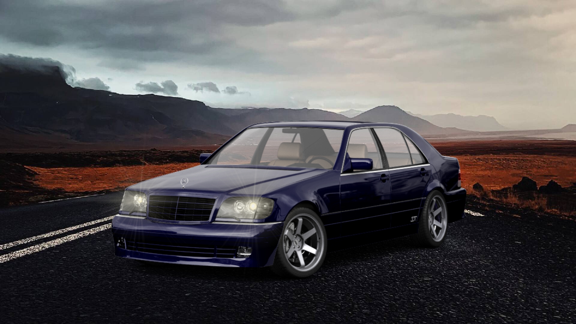 Mercedes S Class Sedan 1992