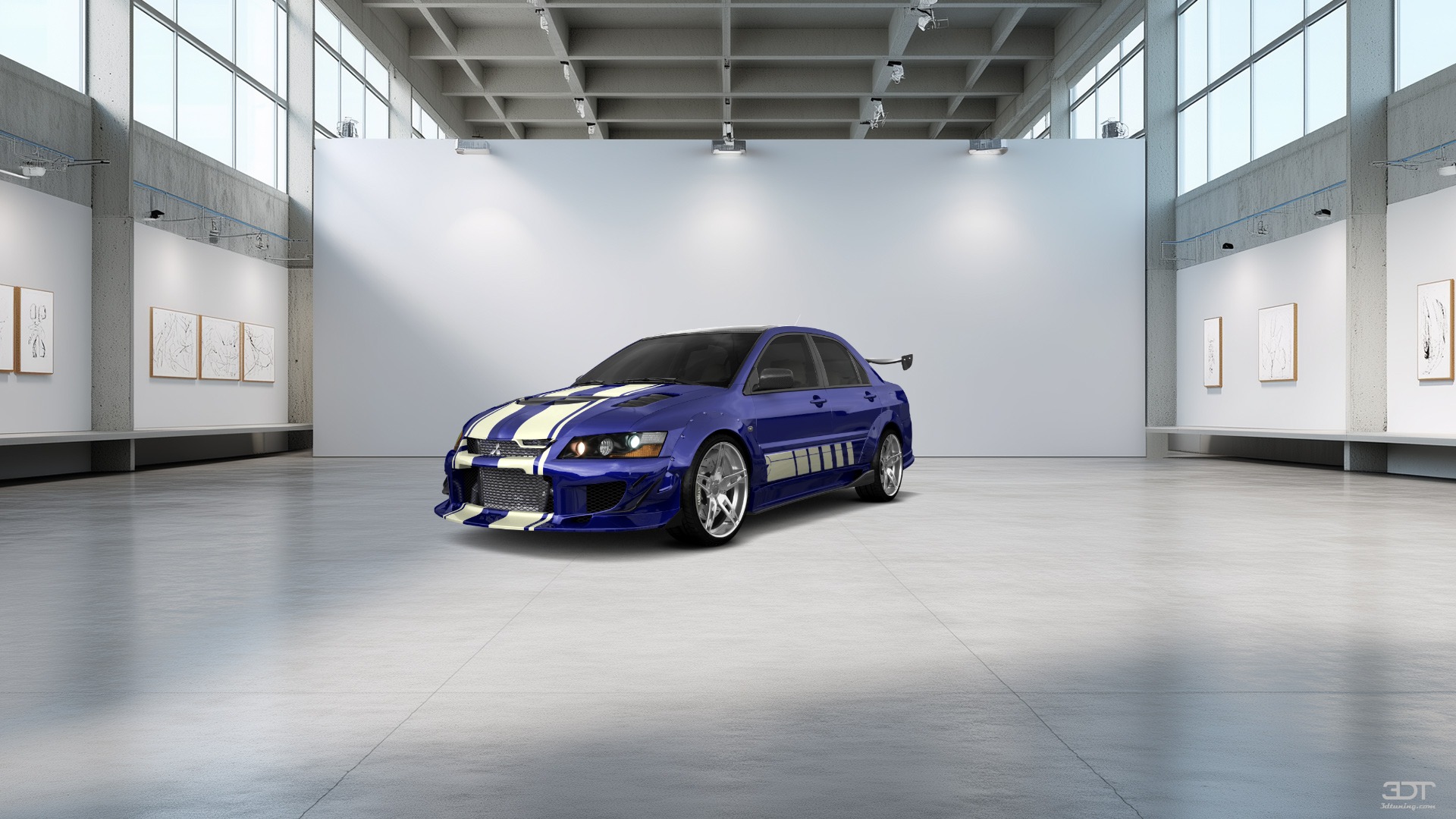 Mitsubishi Lancer Evo IX 4 Door Saloon 2005 tuning