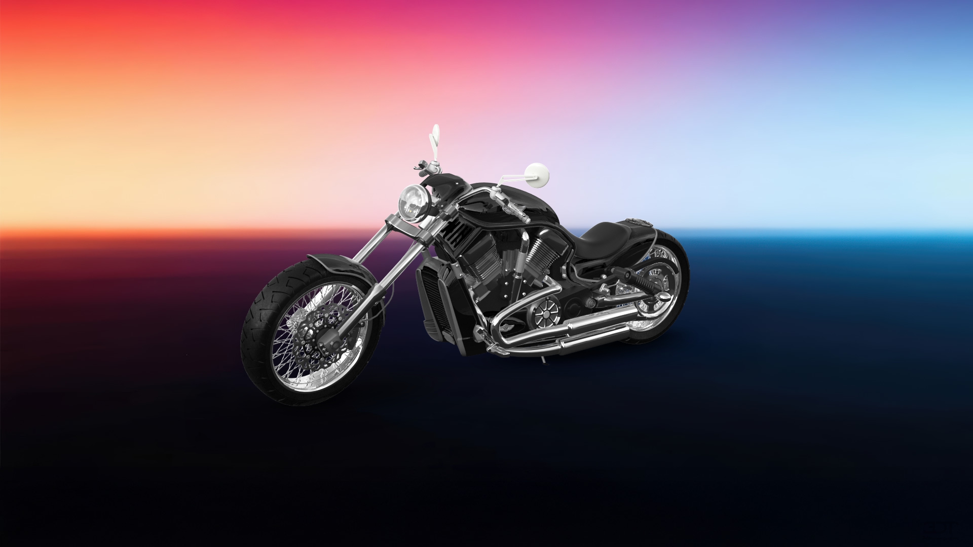 Harley-Davidson Custom Chopper Cruiser 2011 tuning