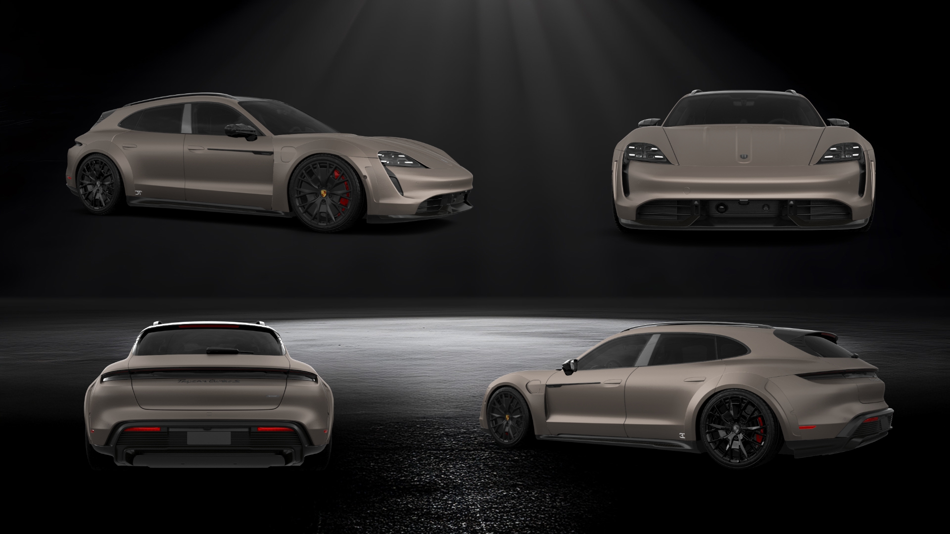 Porsche Taycan Sport Turismo Shooting Brake 2019 tuning