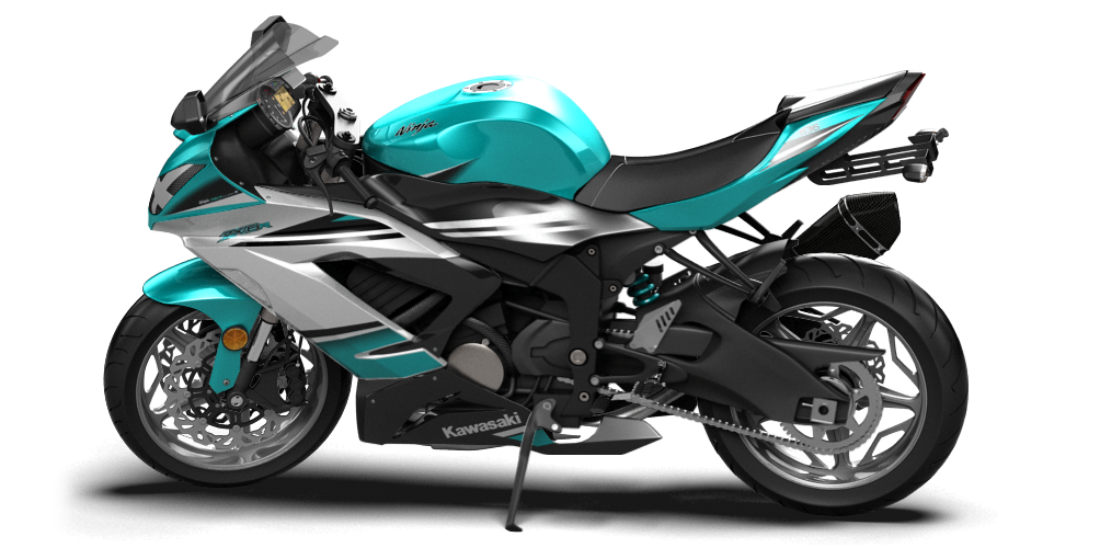 Kawasaki Ninja ZX 6R Sport Bike 2015