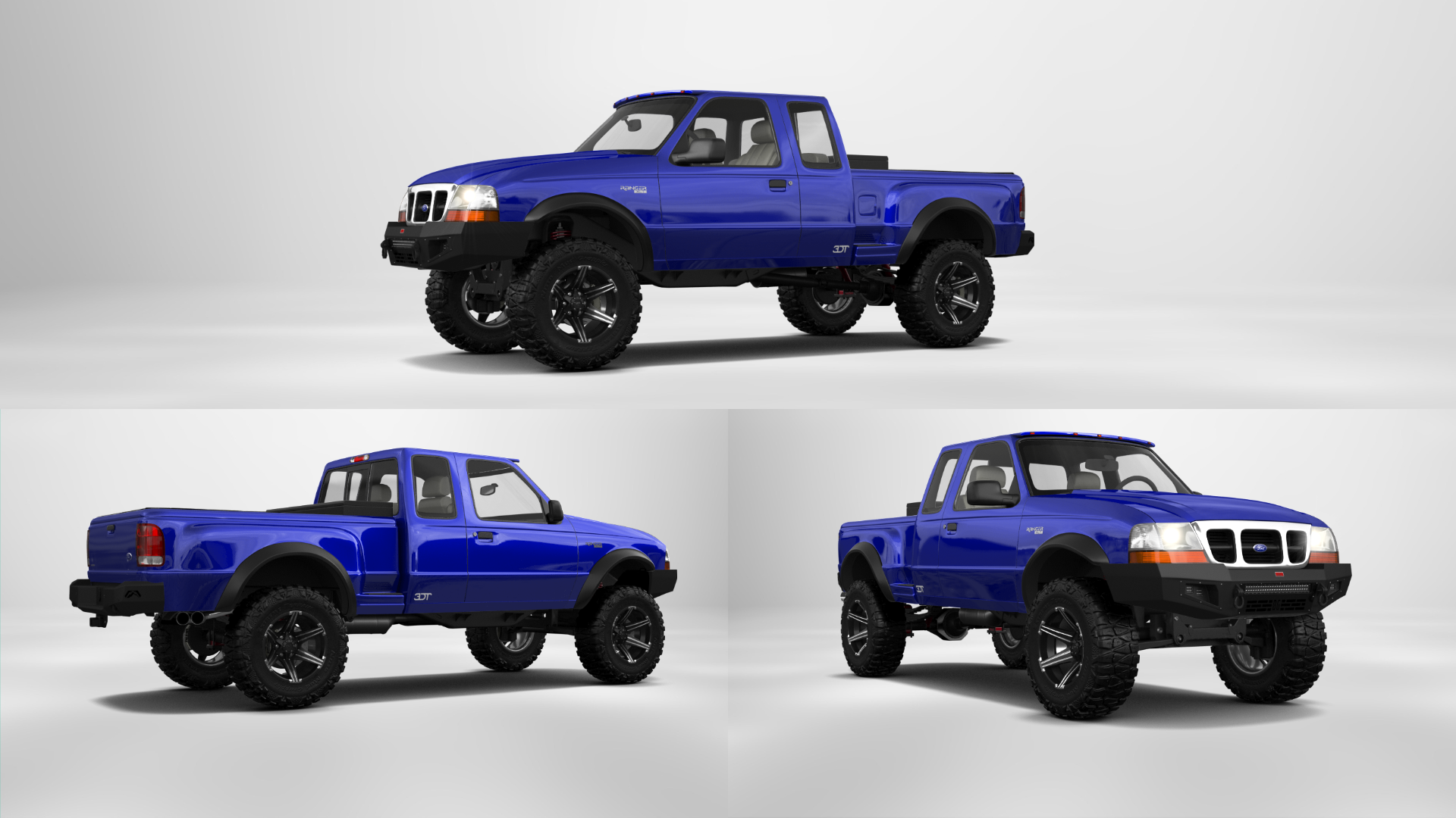 Ford Ranger Flareside 2 Door pickup truck 1998 tuning